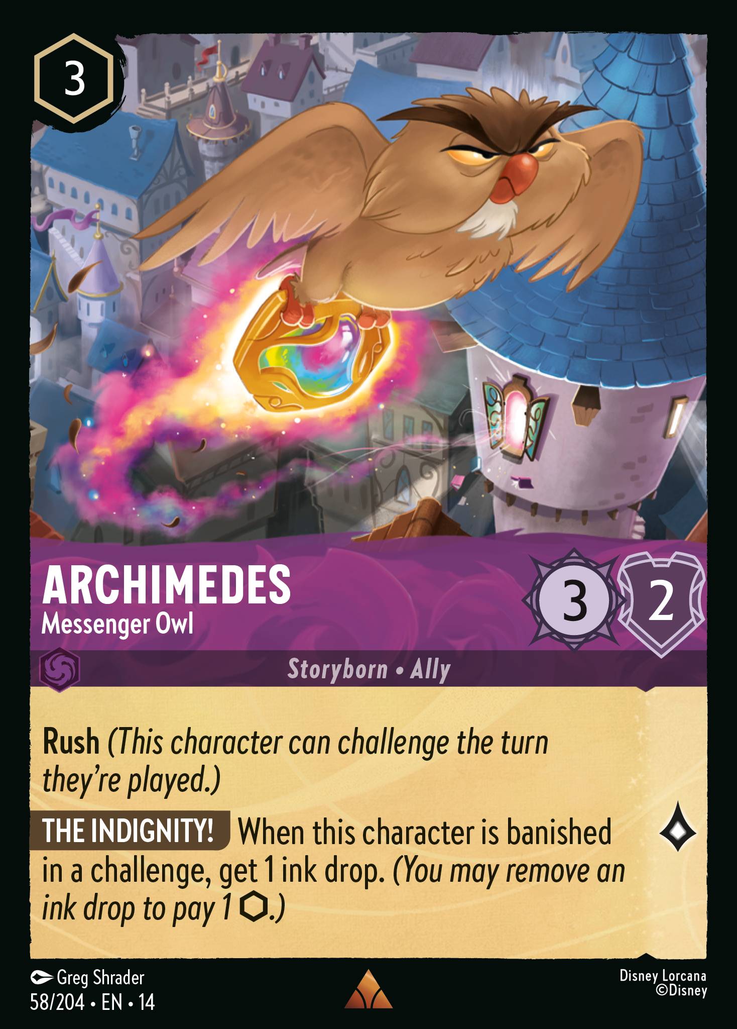 Archimedes · Messenger Owl