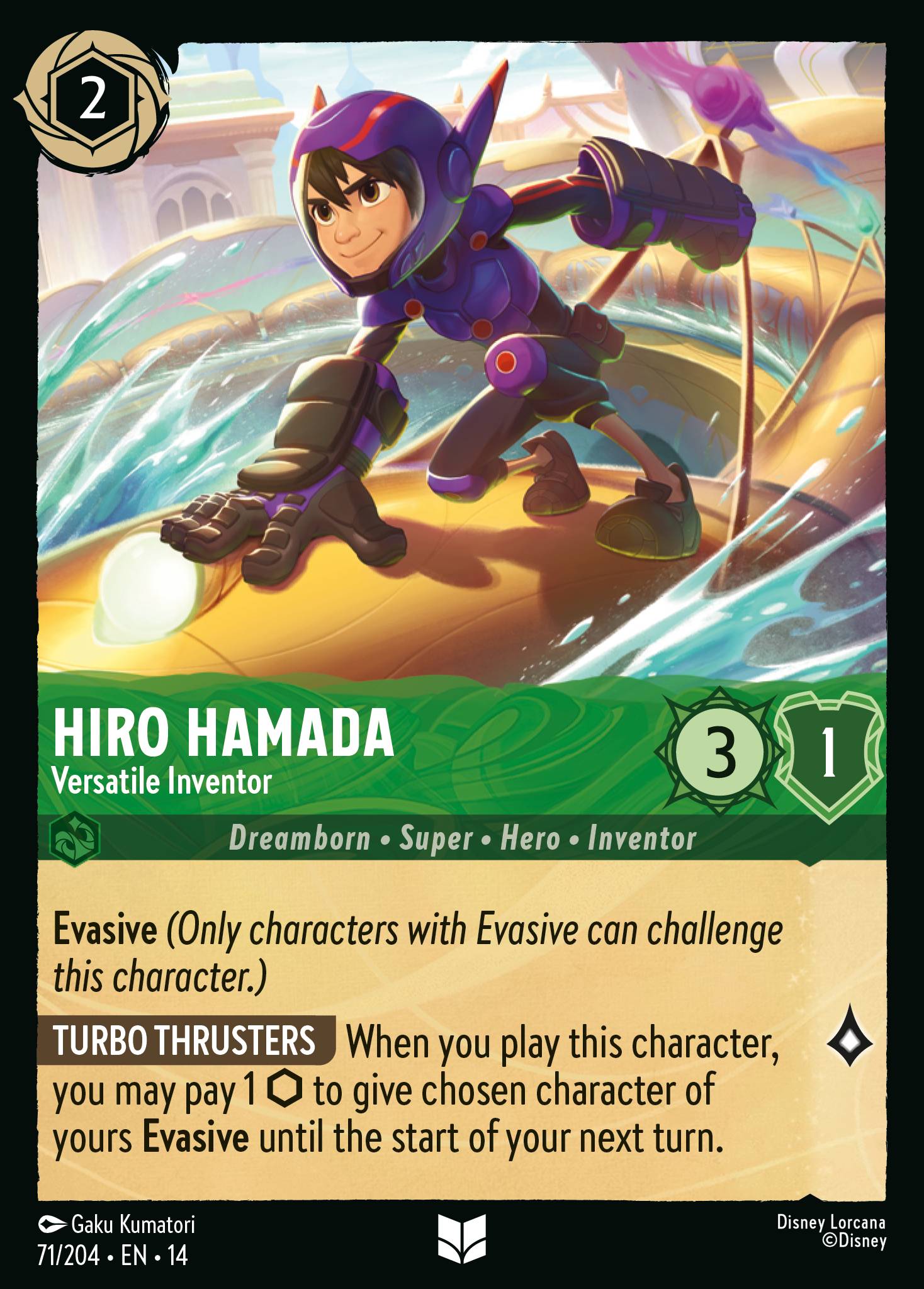 Hiro Hamada · Versatile Inventor