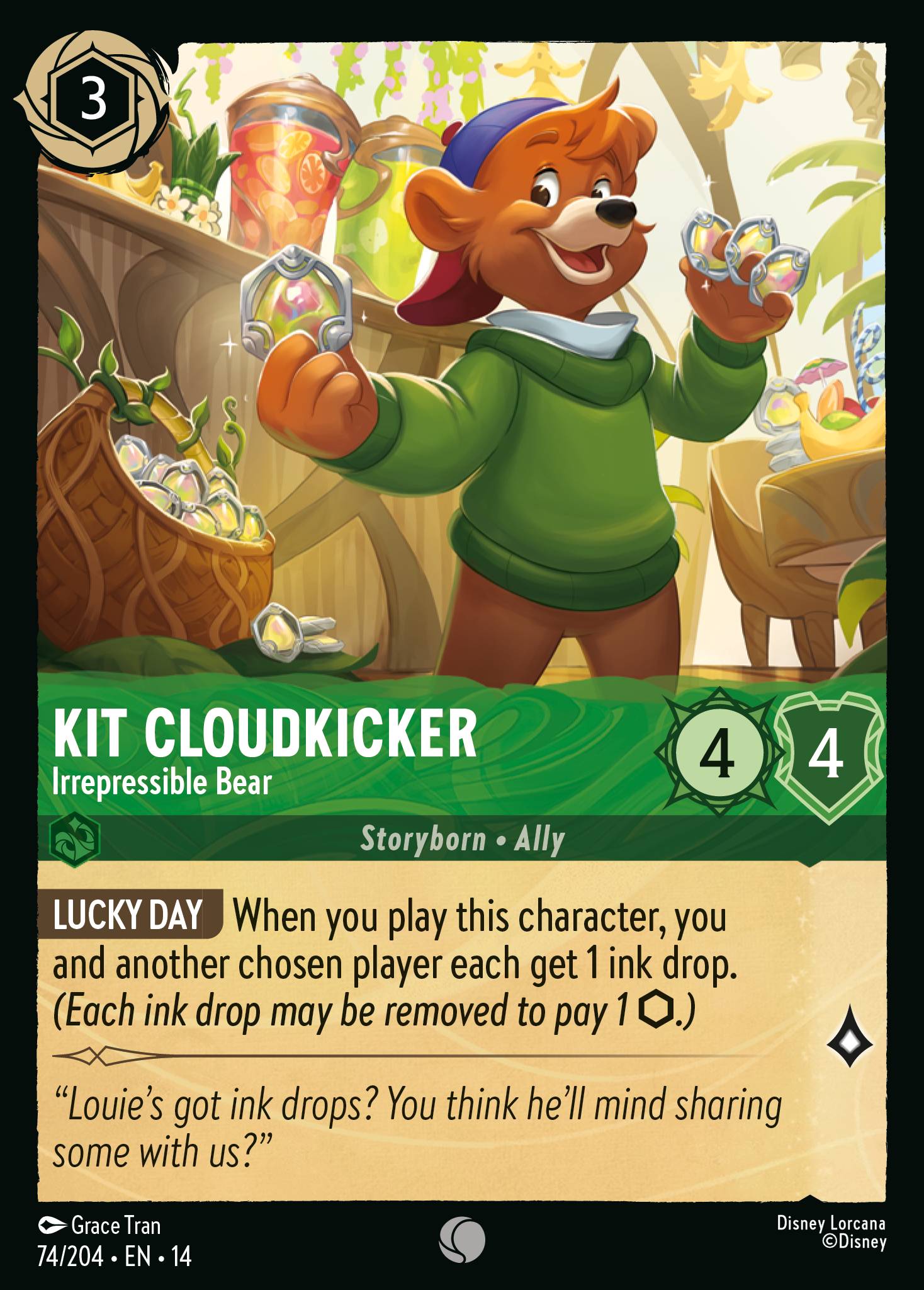 Kit Cloudkicker · Irrepressible Bear