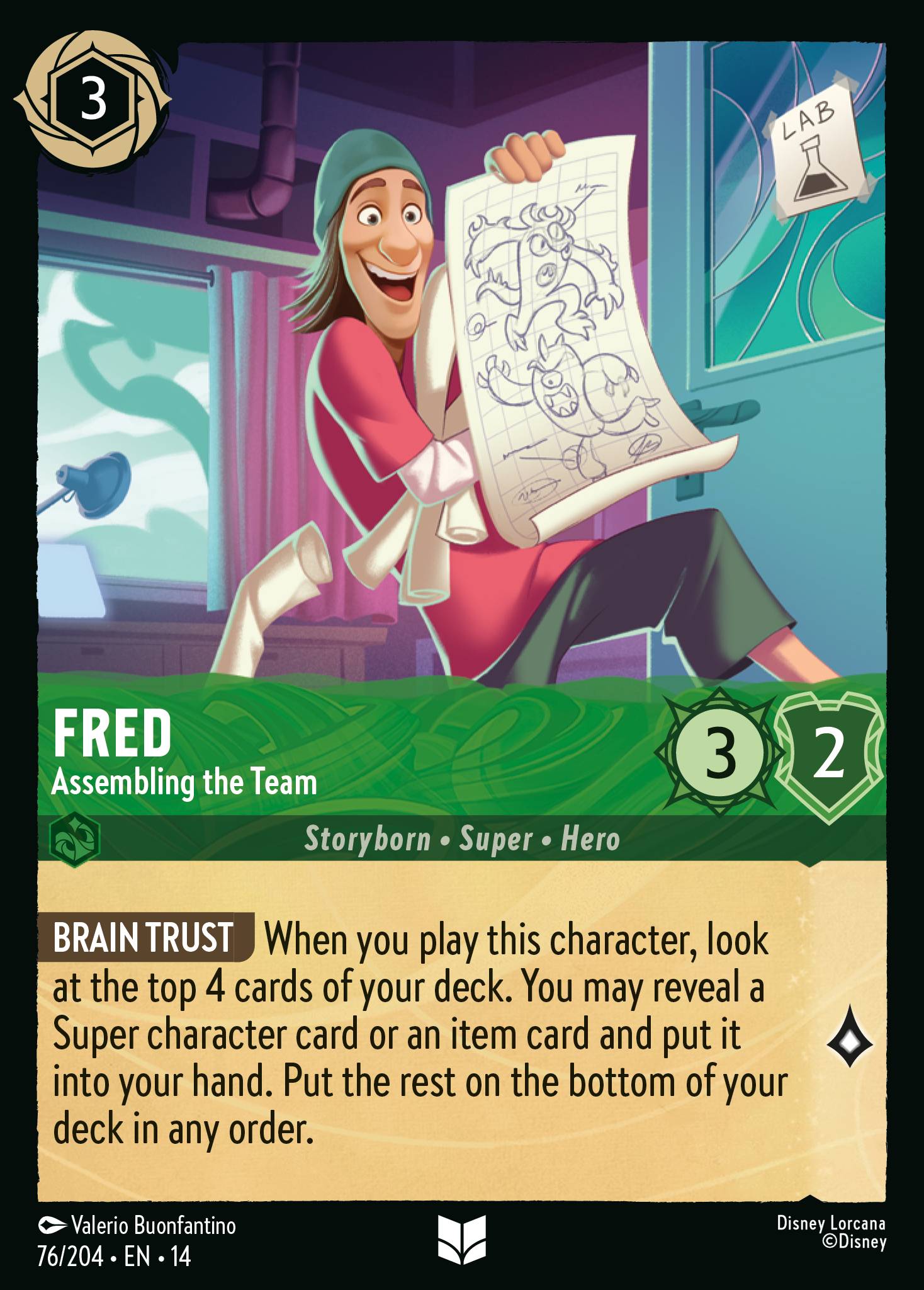 Fred · Assembling the Team