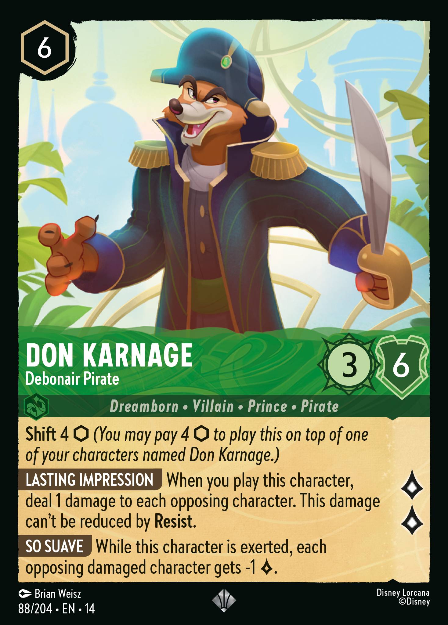Don Karnage · Debonair Pirate