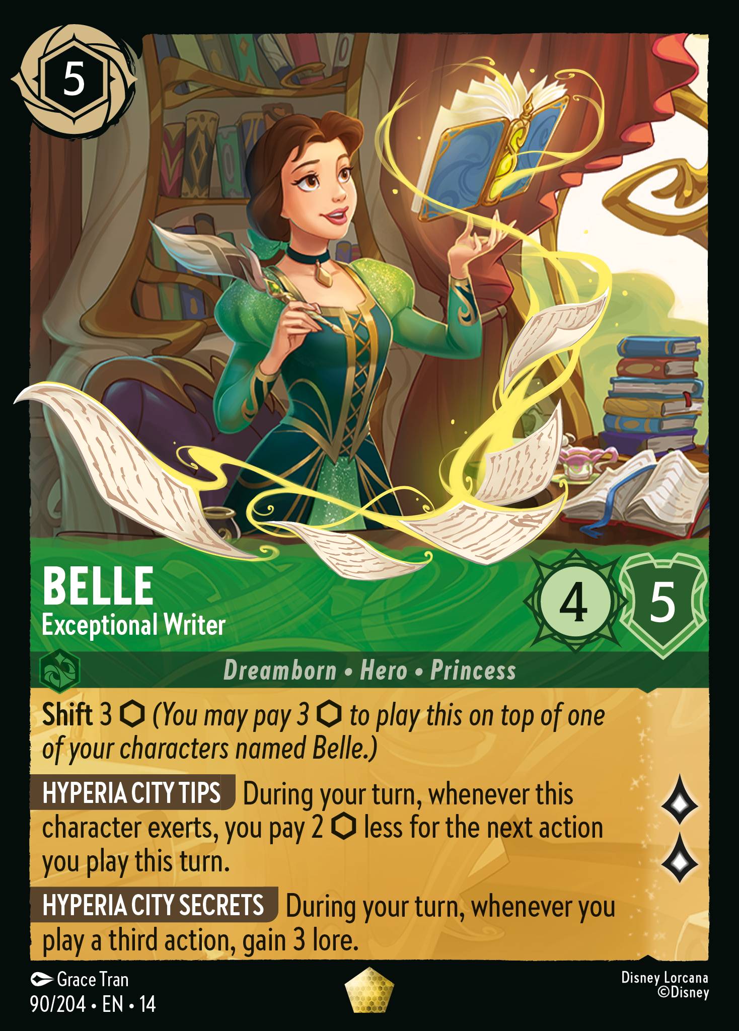 Belle · Exceptional Writer