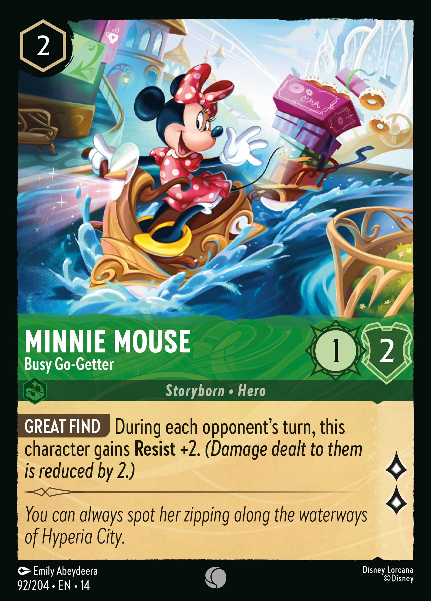 Minnie Mouse · Busy Go-Getter