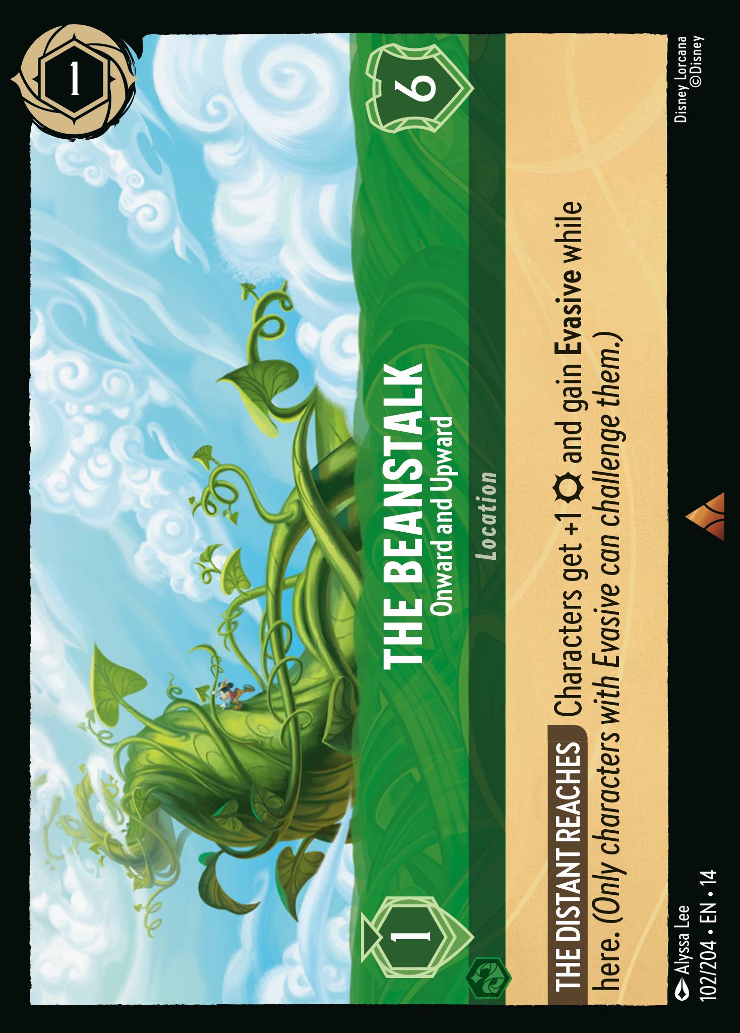 The Beanstalk · Onward and Upward