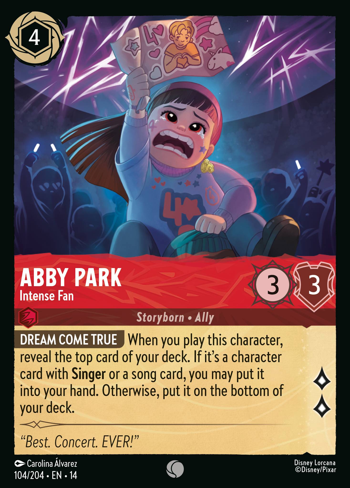 Abby Park · Intense Fan