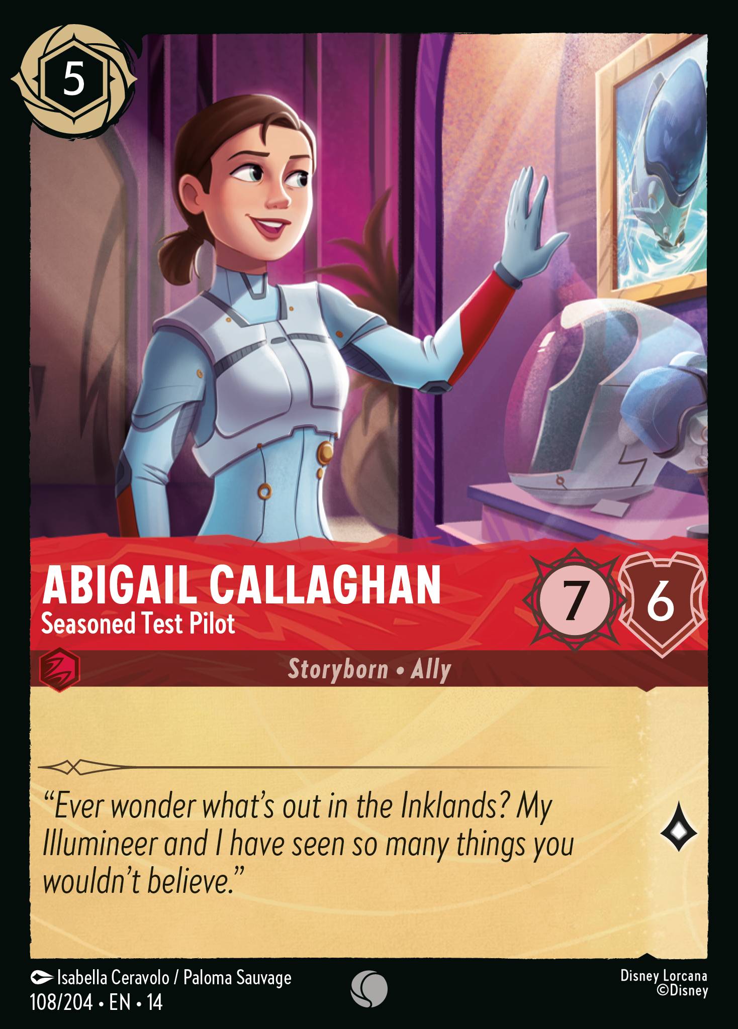 Abigail Callaghan · Seasoned Test Pilot