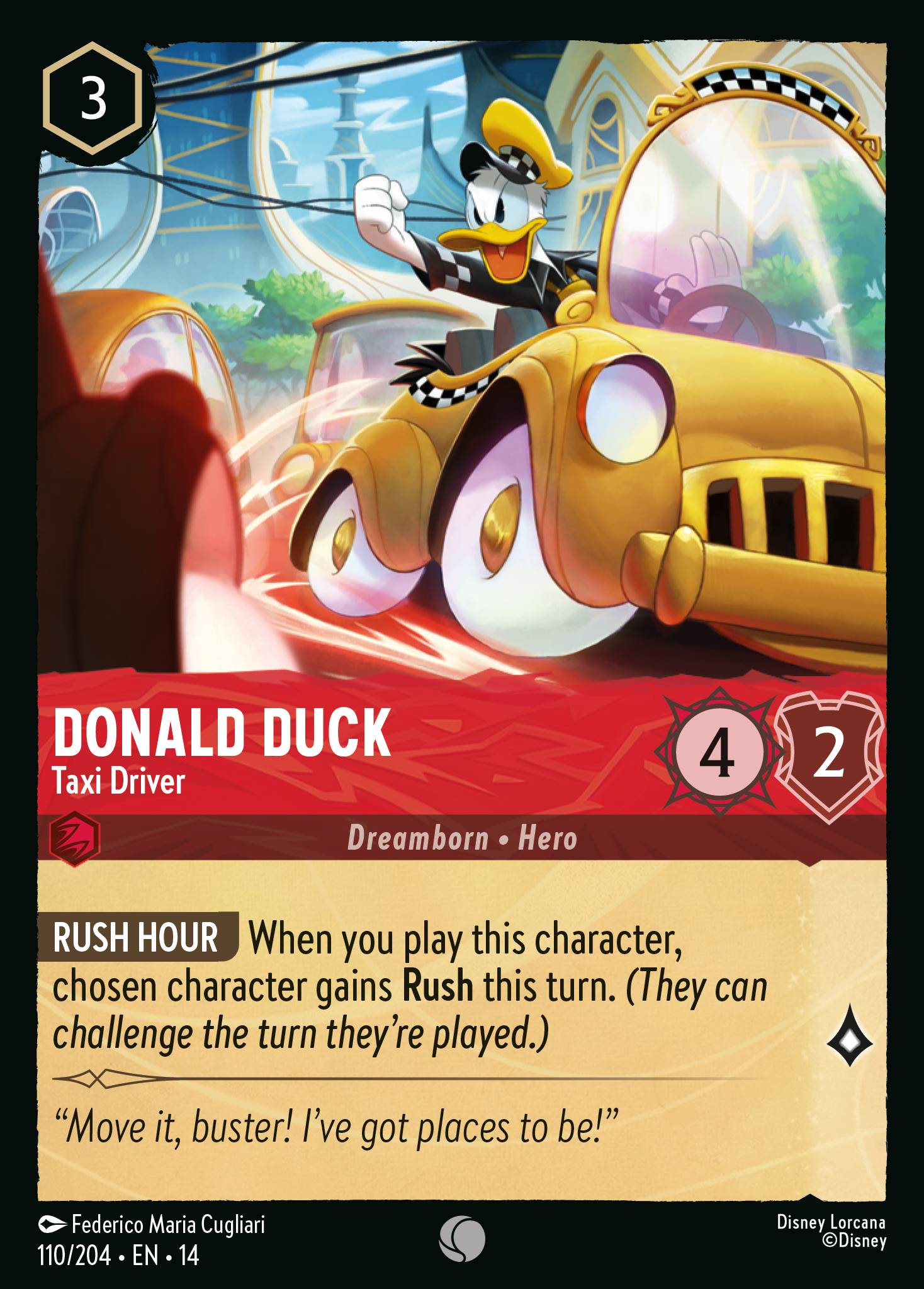 Donald Duck · Taxi Driver
