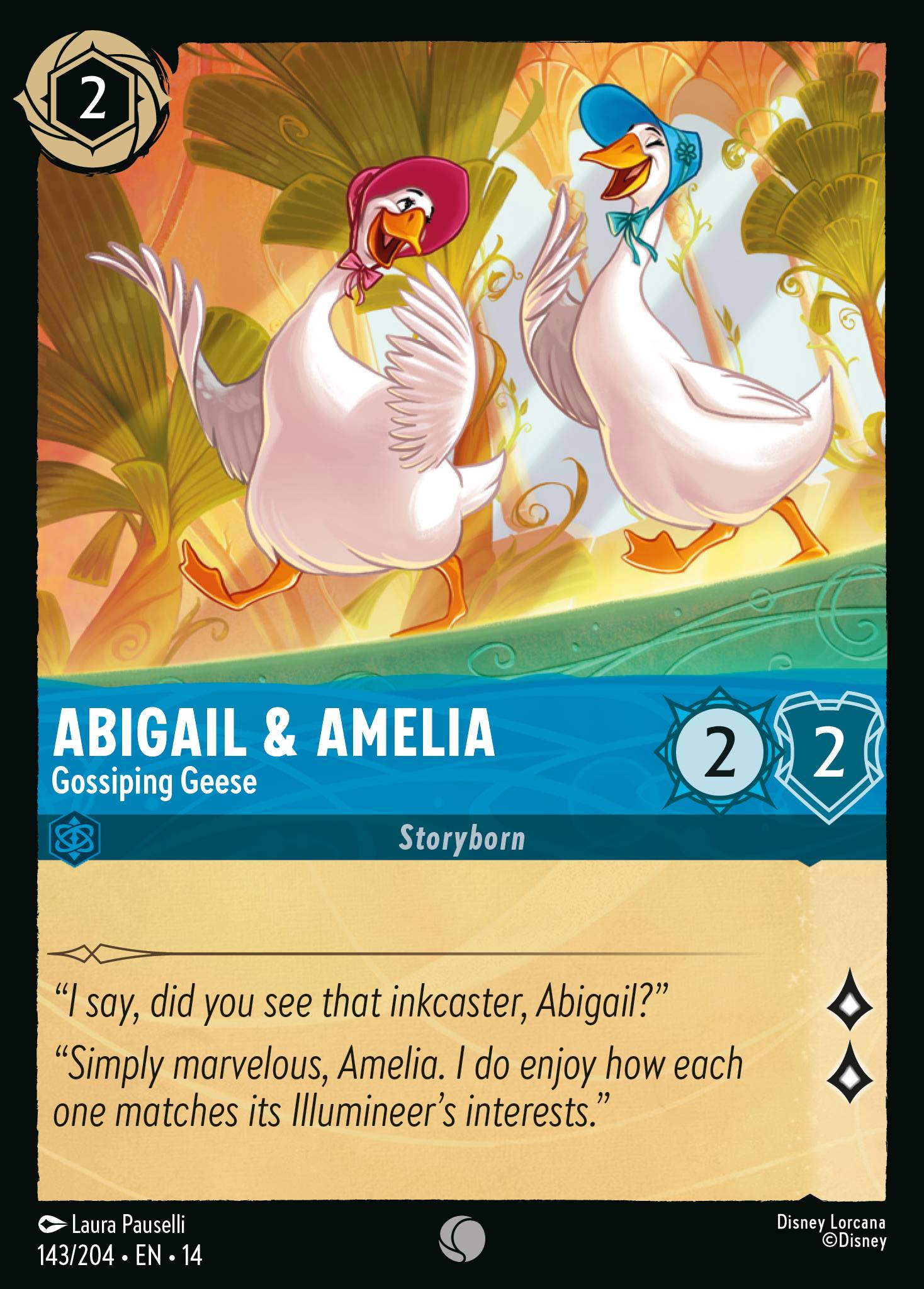 Abigail & Amelia · Gossiping Geese