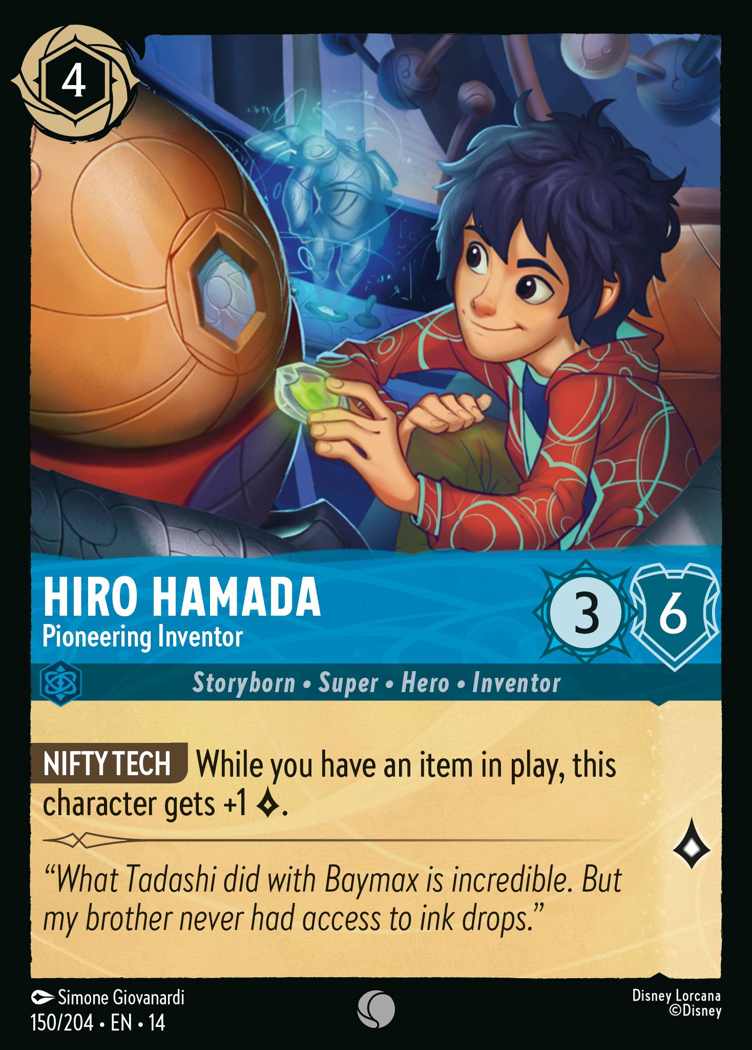 Hiro Hamada · Pioneering Inventor