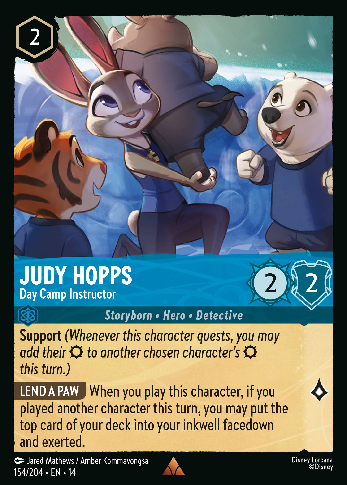 Judy Hopps · Day Camp Instructor