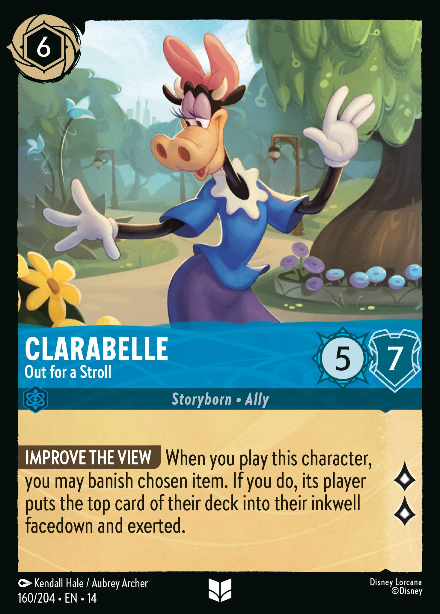 Clarabelle · Out for a Stroll