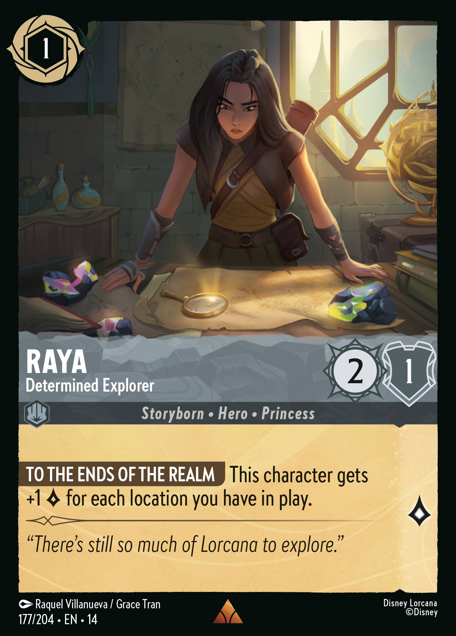 Raya · Determined Explorer