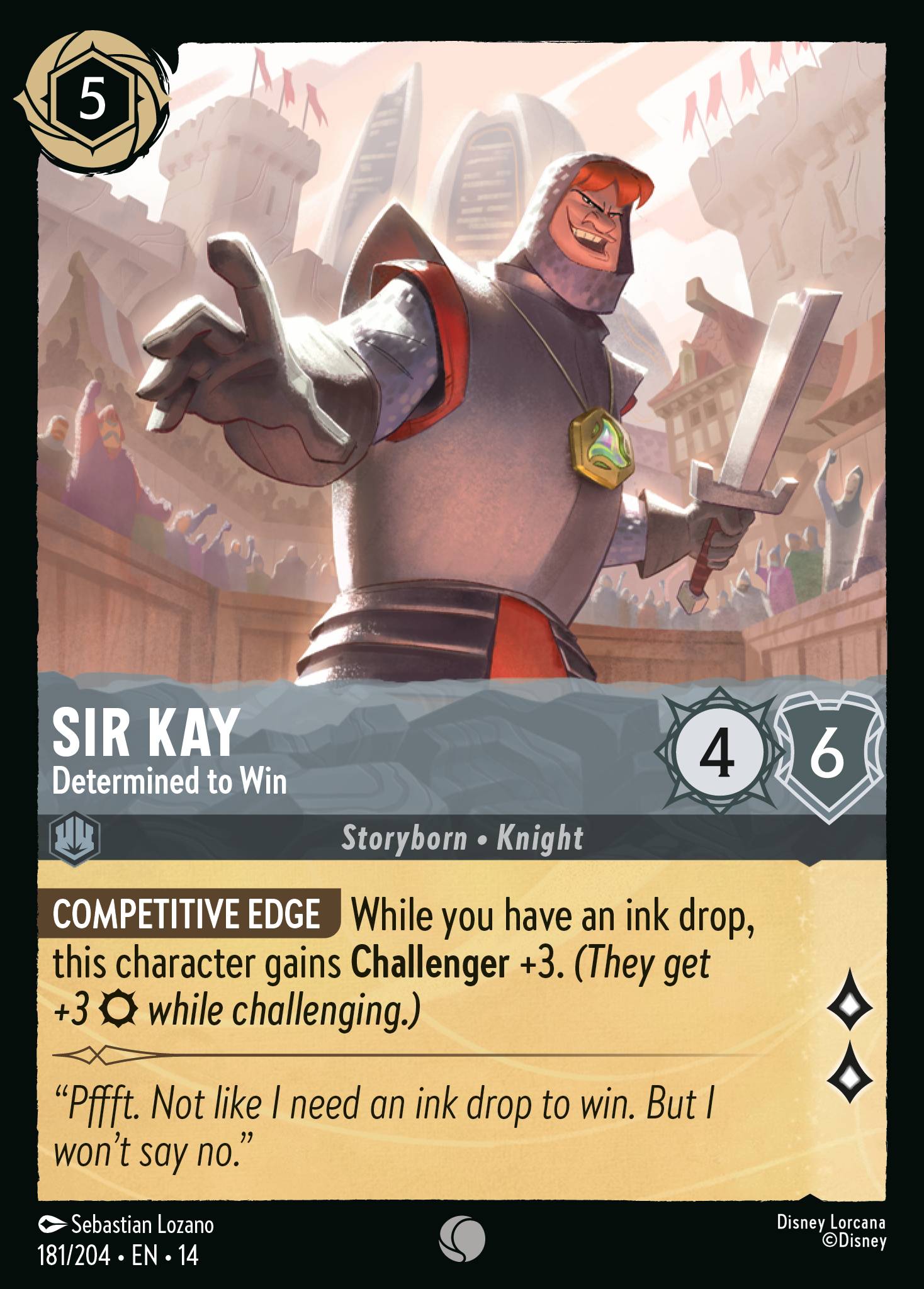 Sir Kay · Determined to Win