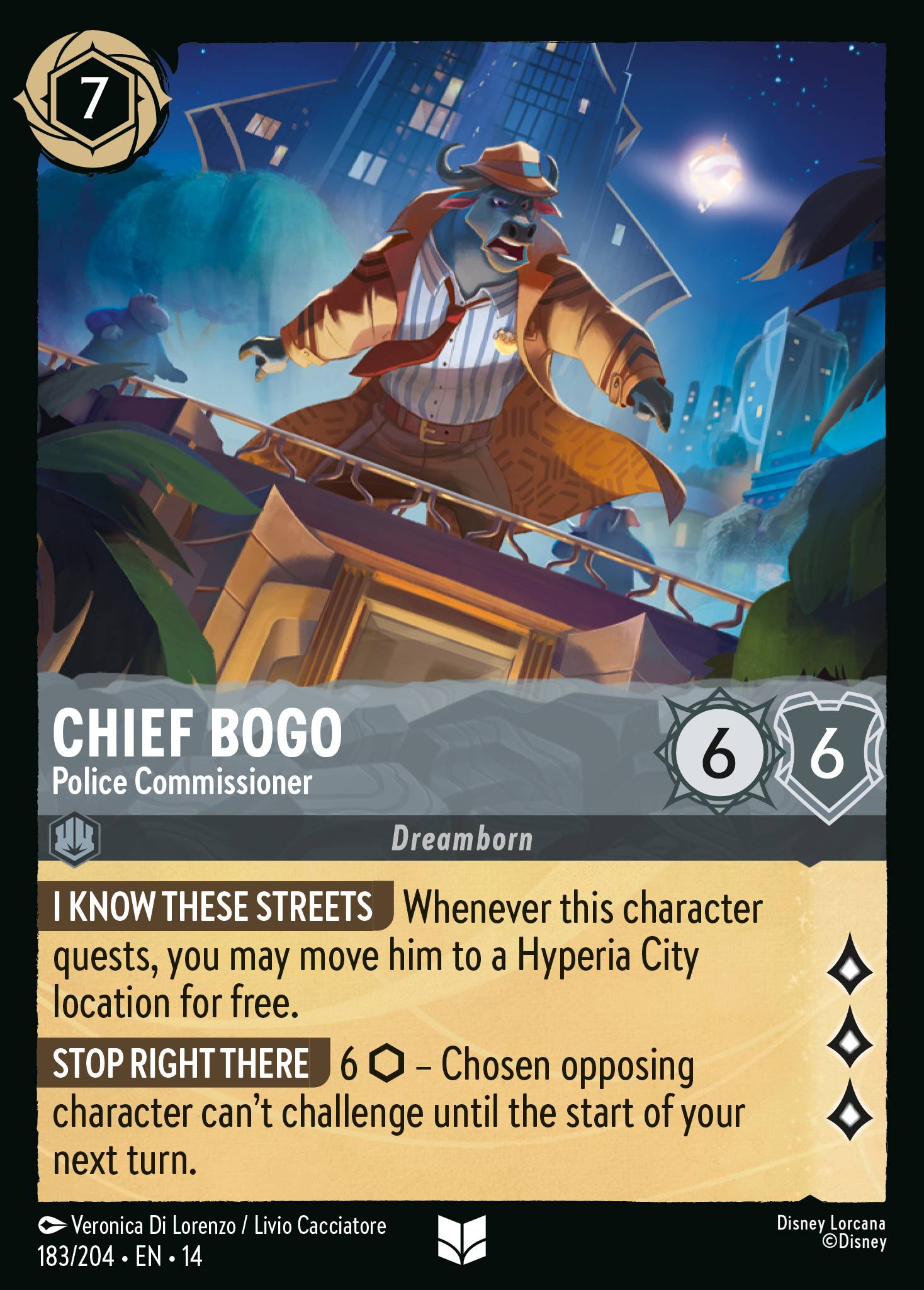 Chief Bogo · Police Commissioner