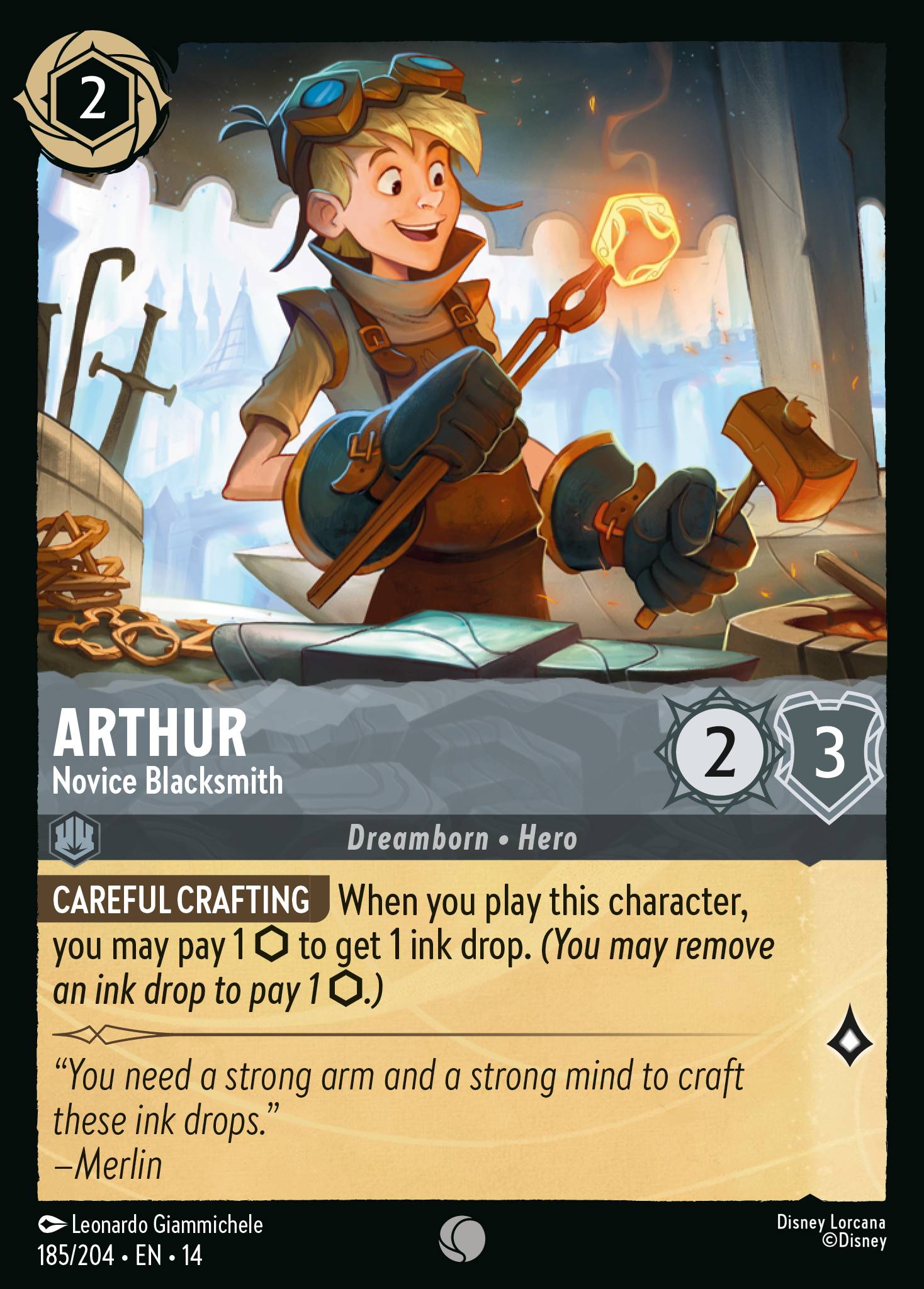Arthur · Novice Blacksmith