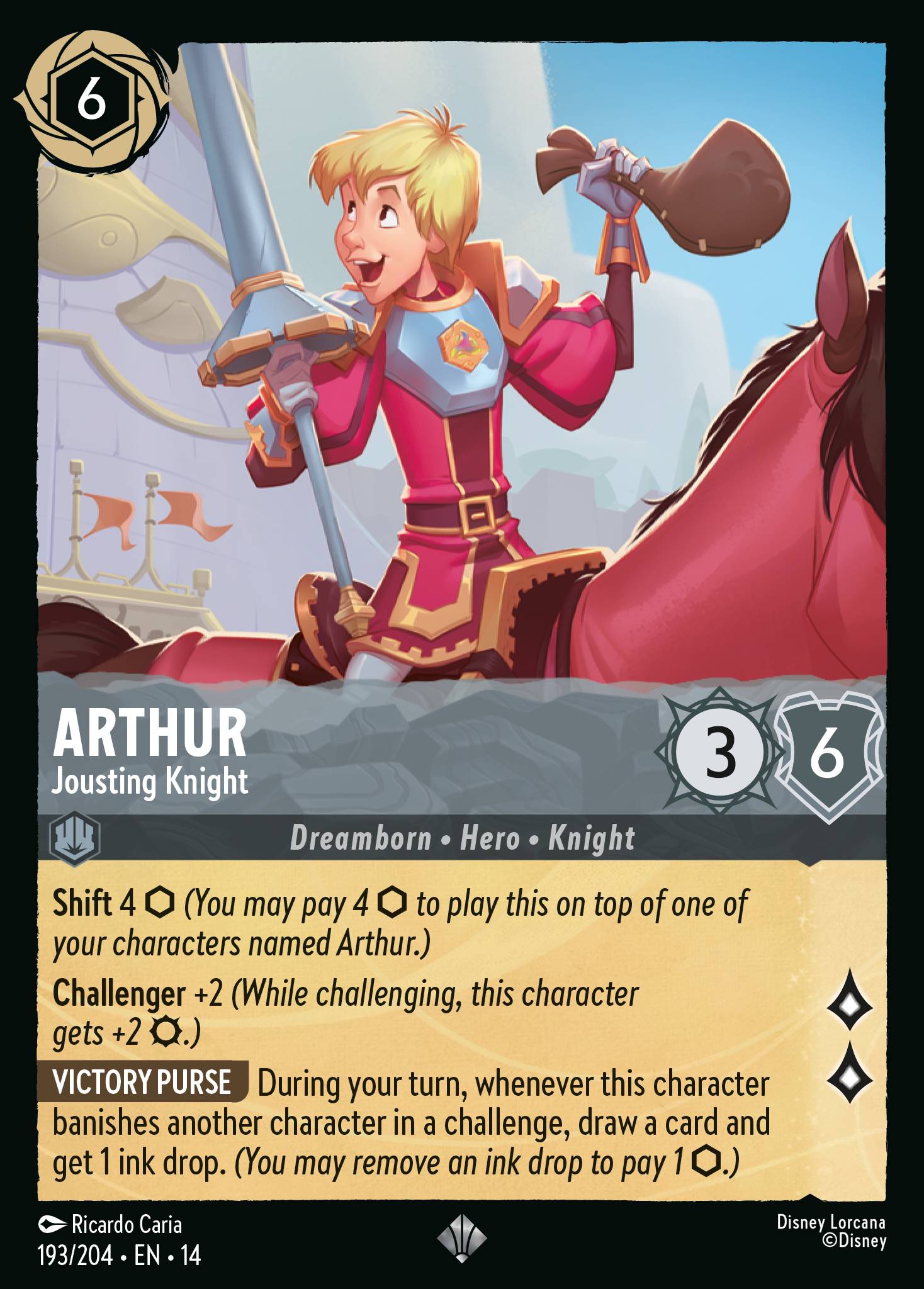 Arthur · Jousting Knight