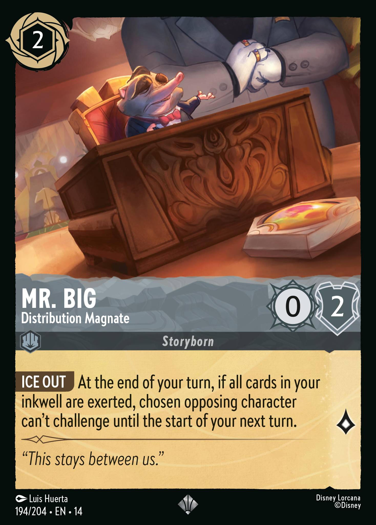 Mr. Big · Distribution Magnate