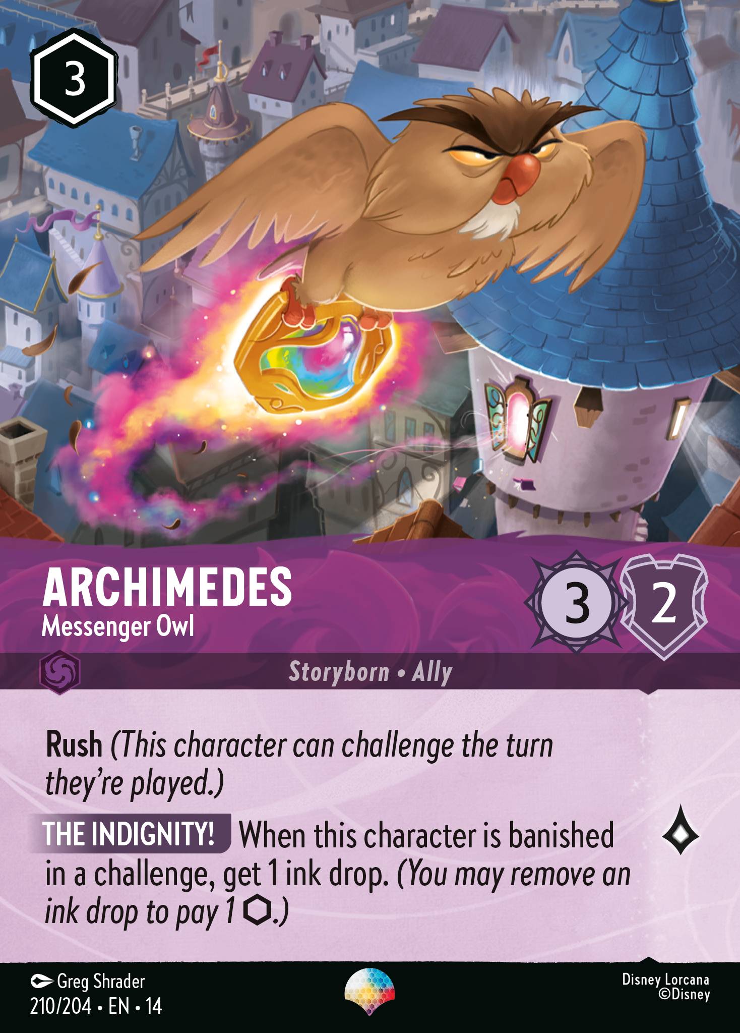 Archimedes · Messenger Owl