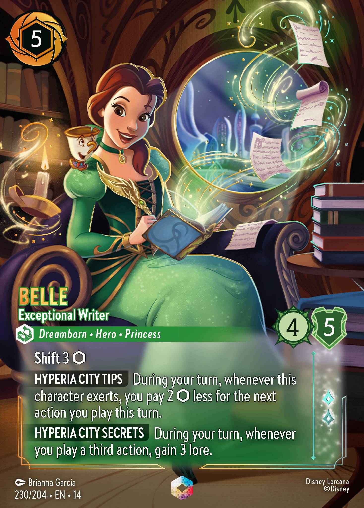 Belle · Exceptional Writer