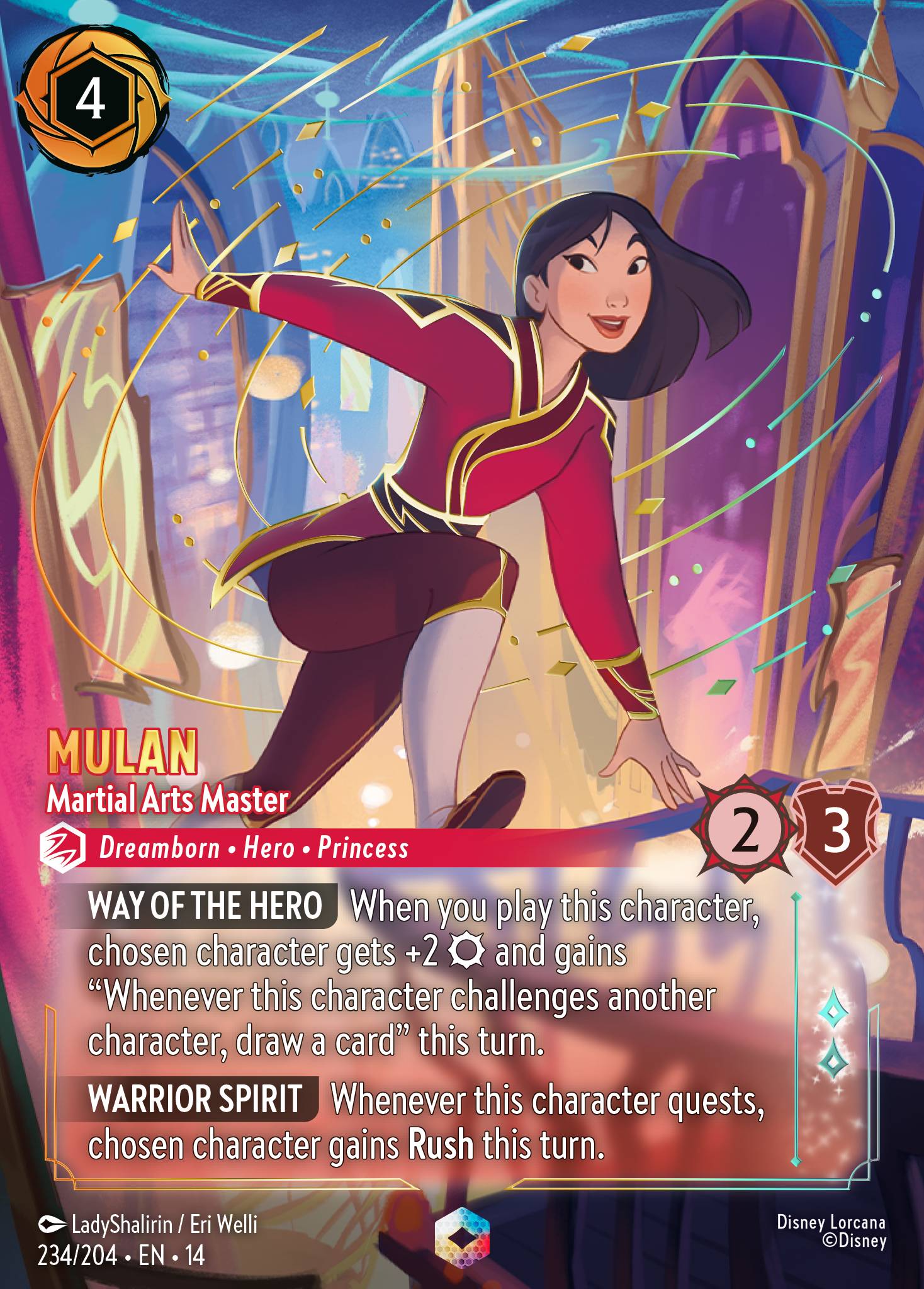 Mulan · Martial Arts Master