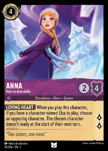 Anna · Heir to Arendelle