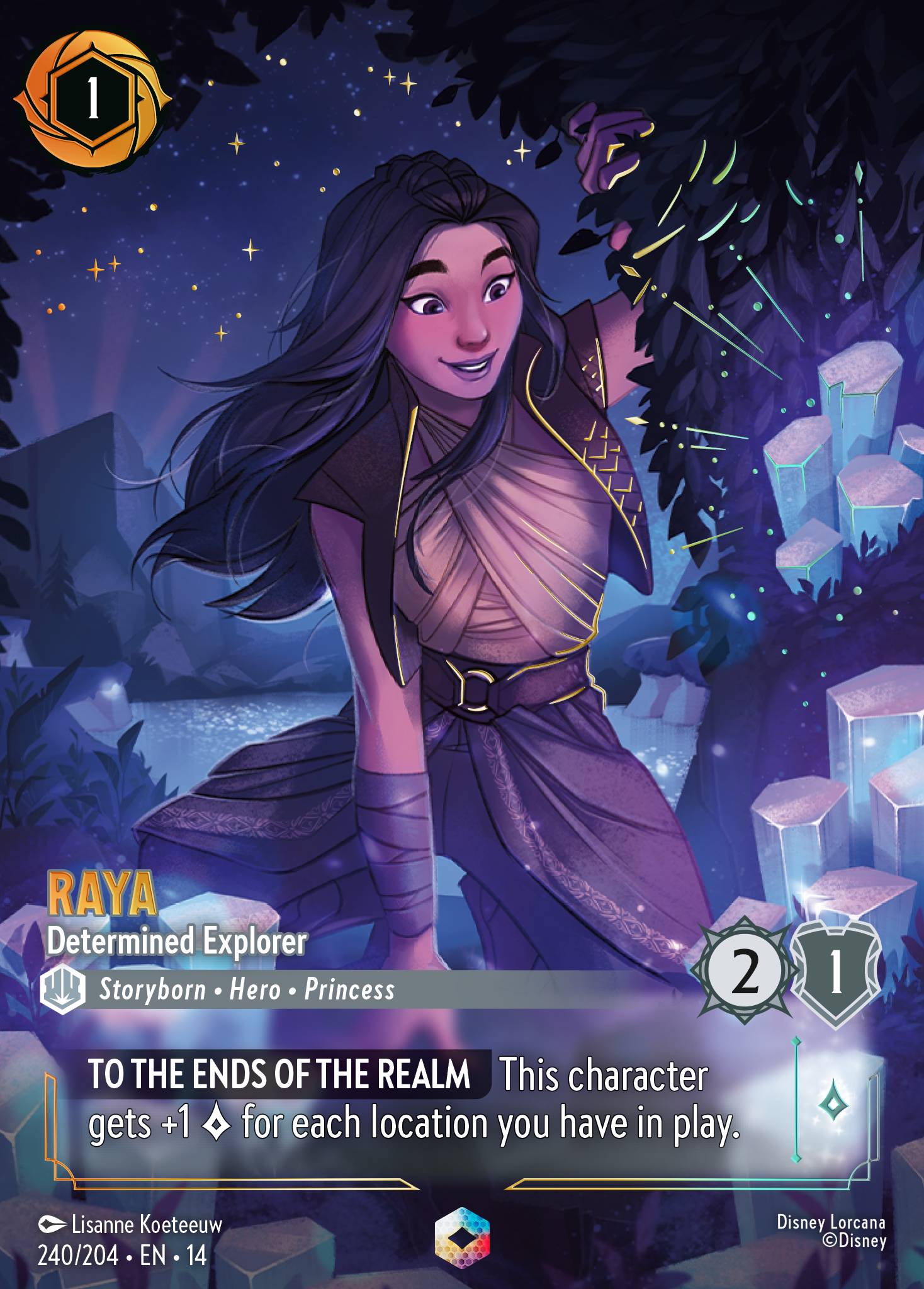Raya · Determined Explorer