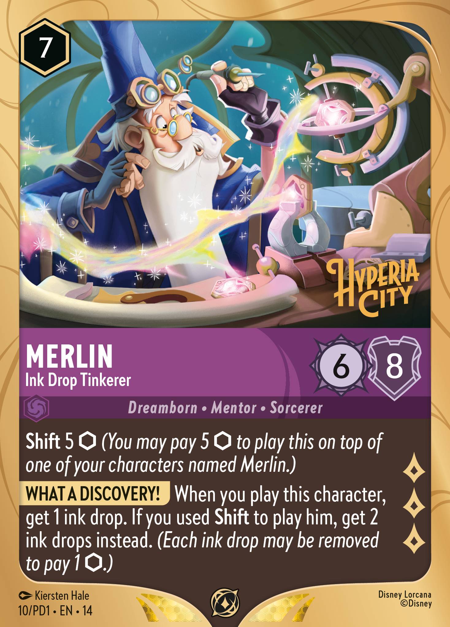 Merlin · Ink Drop Tinkerer