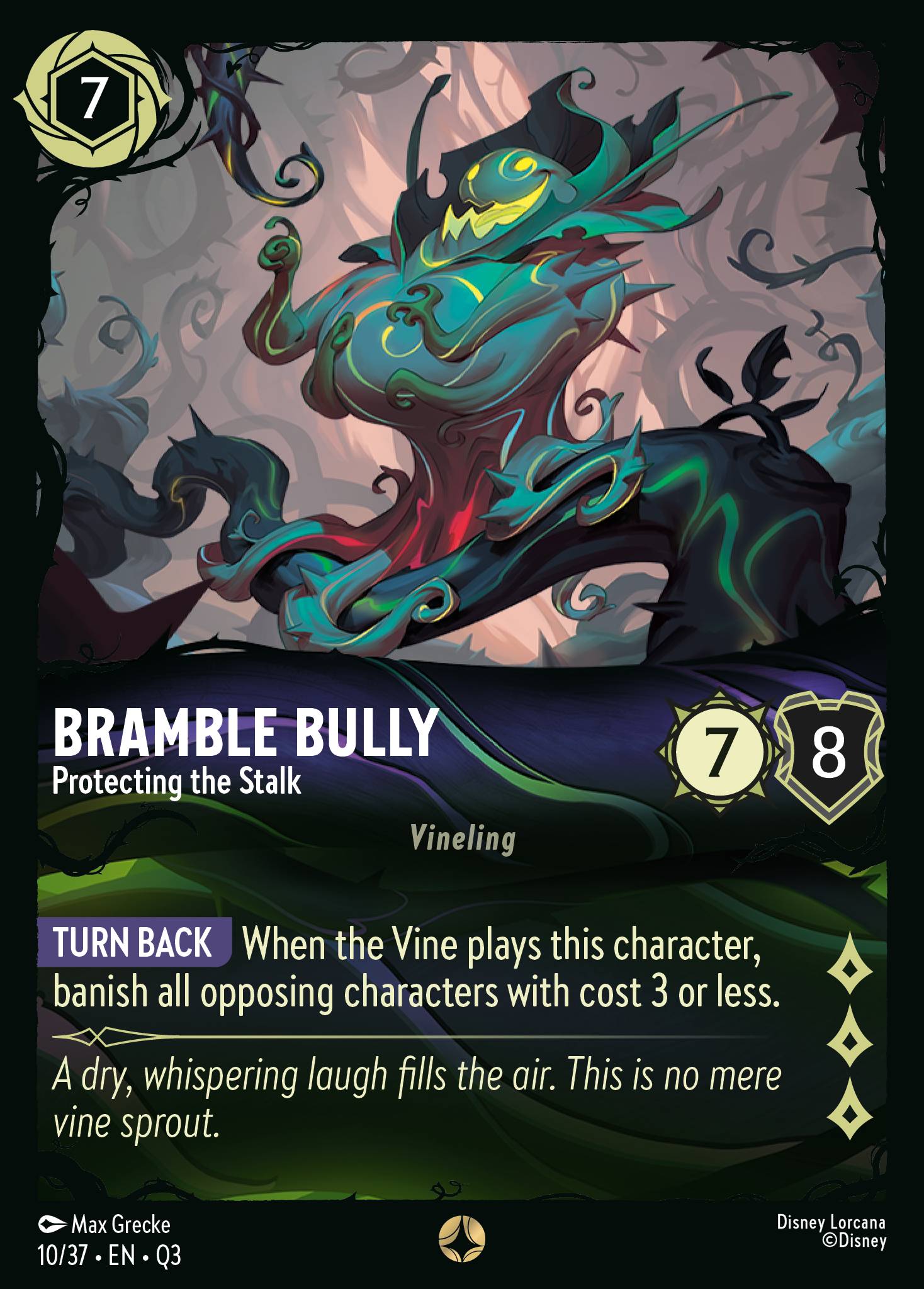 Bramble Bully · Protecting the Stalk