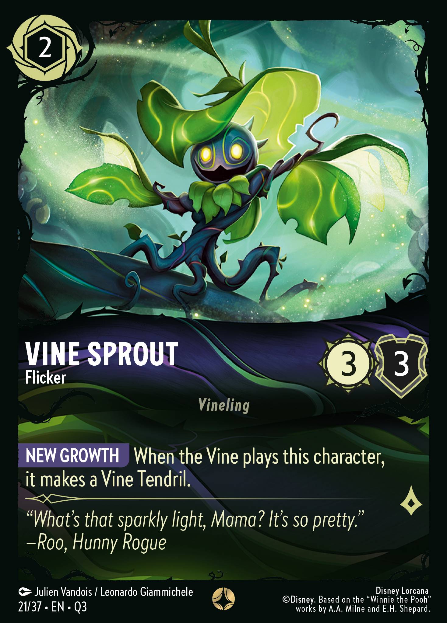 Vine Sprout · Flicker