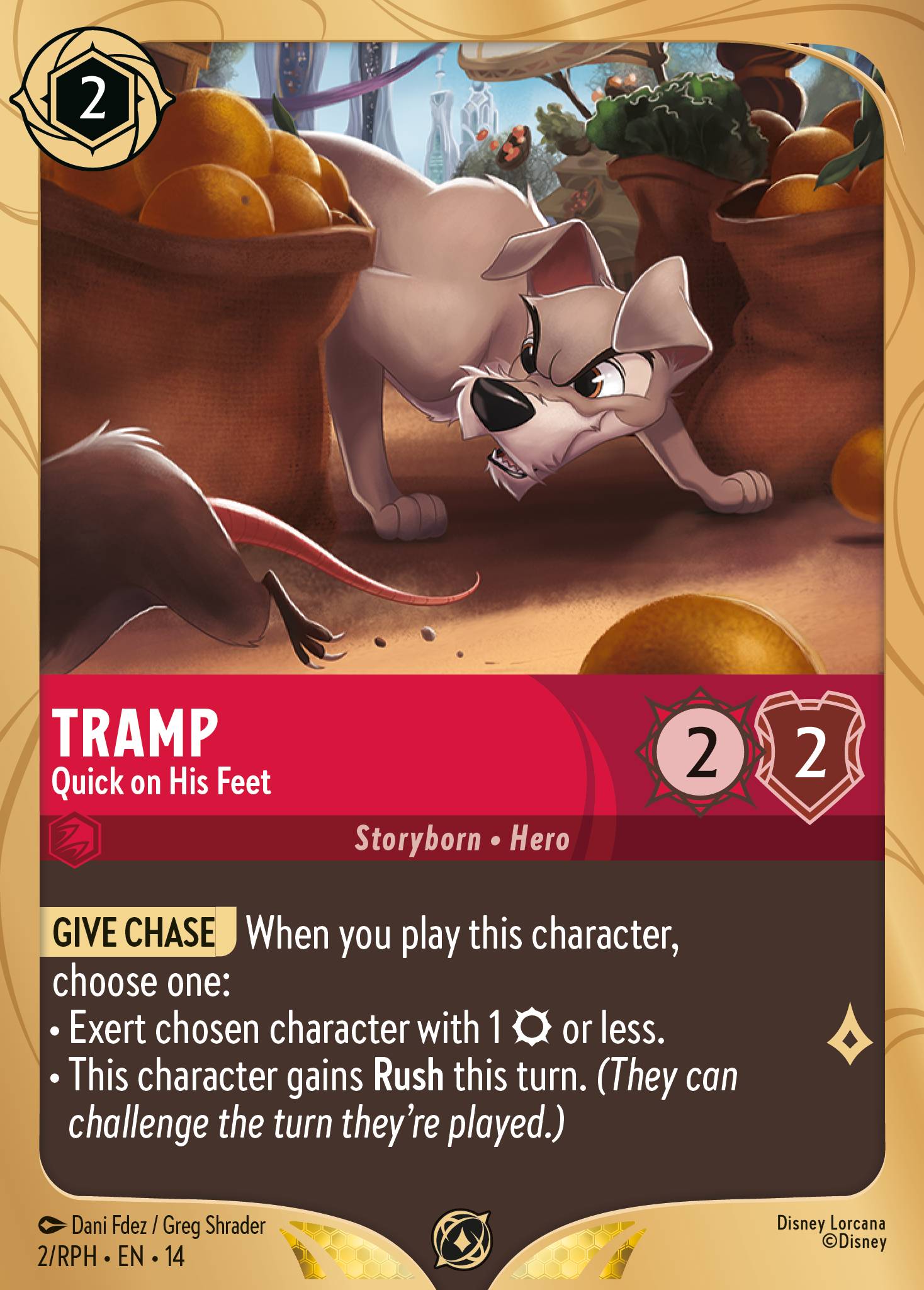 Tramp · Quick on His Feet
