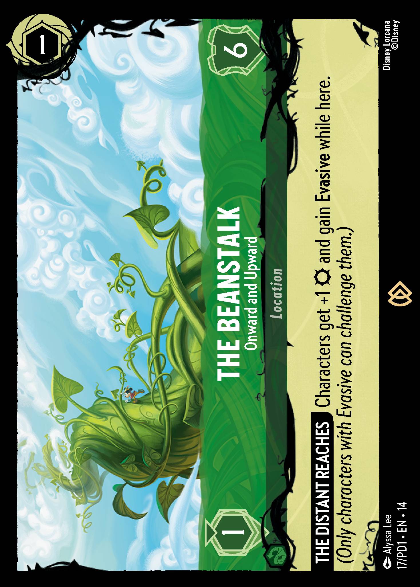The Beanstalk · Onward and Upward