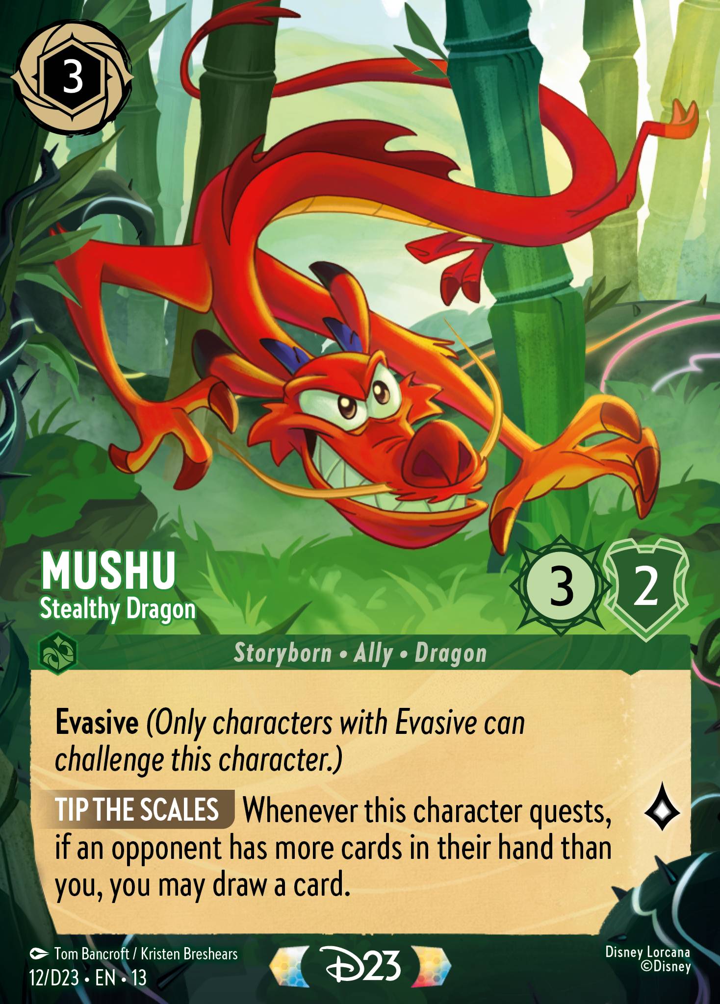 Mushu · Stealthy Dragon