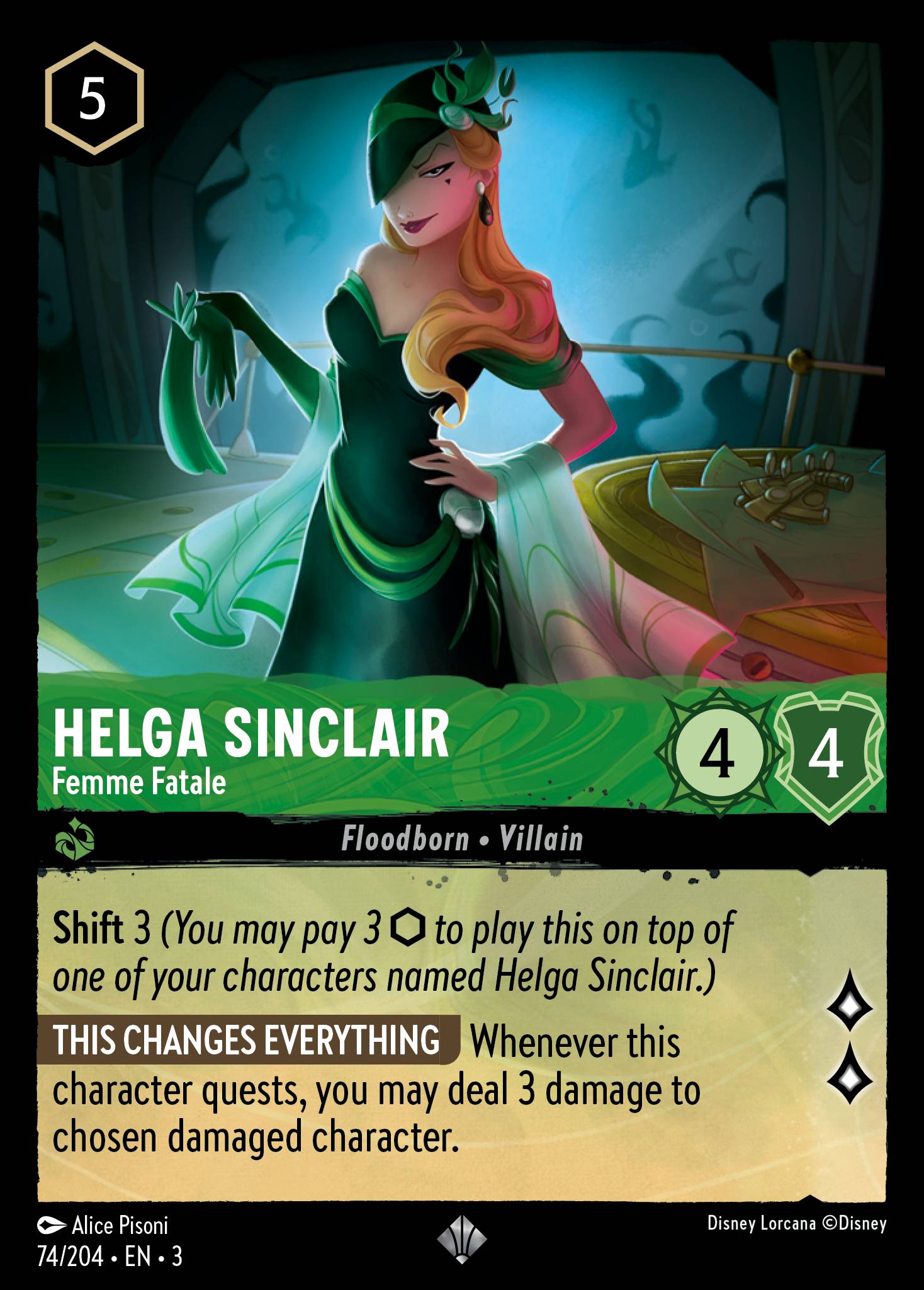 Helga Sinclair · Femme Fatale