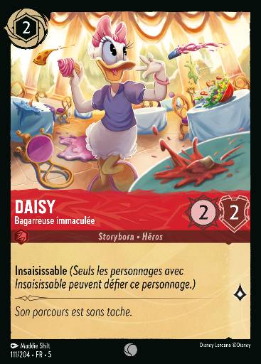 Daisy · Bagarreuse immaculée