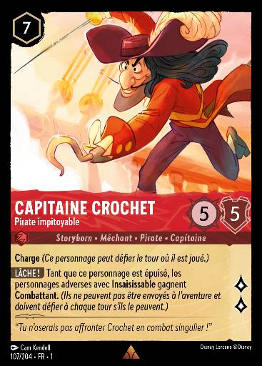 CAPITAINE CROCHET · Pirate impitoyable