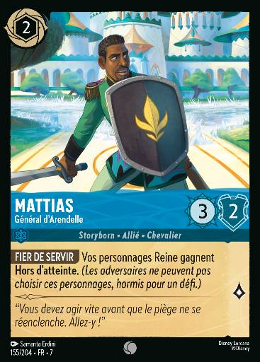 Mattias · Général d’Arendelle