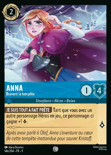 Anna · Bravant la tempête