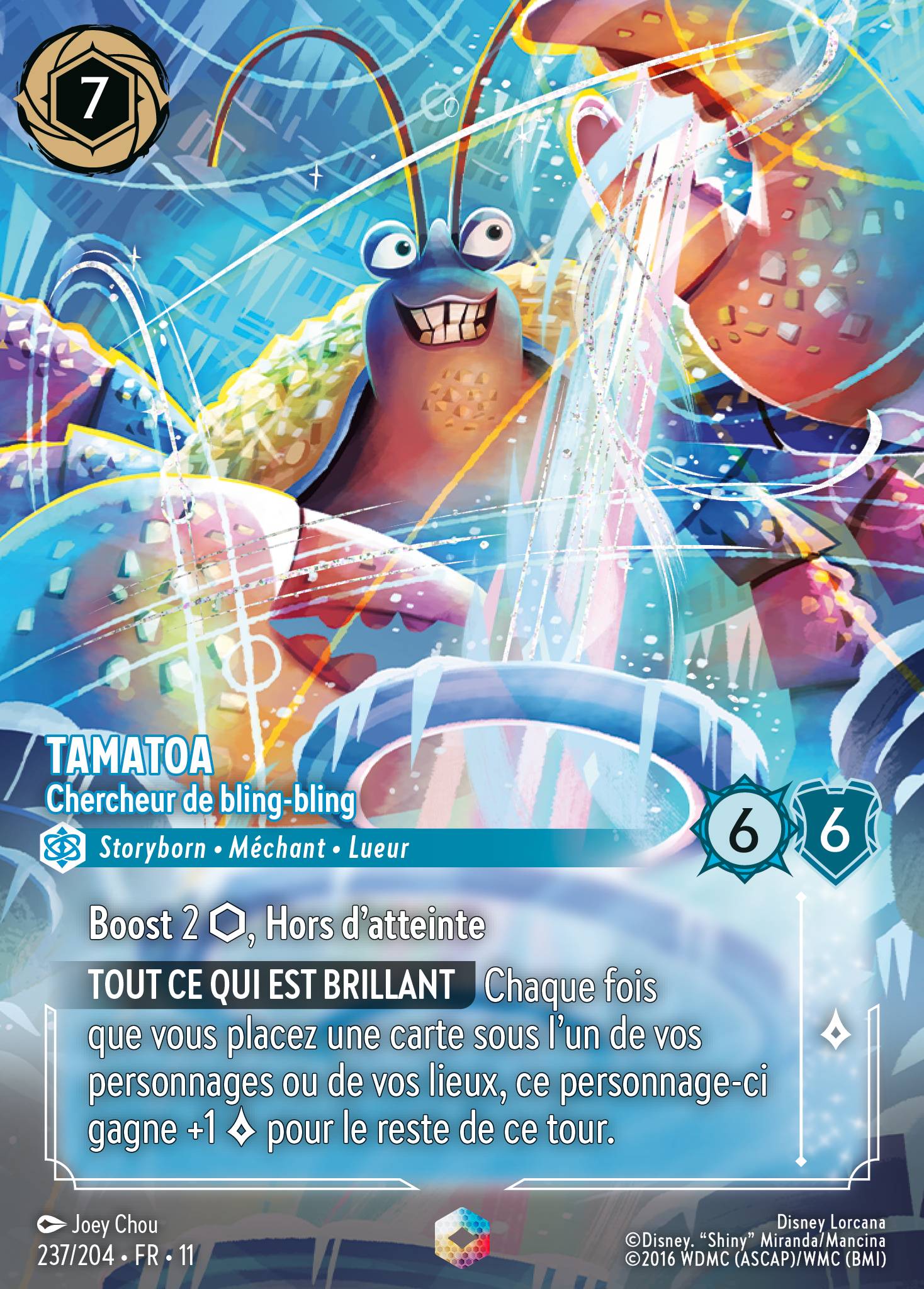 Tamatoa · Chercheur de bling-bling