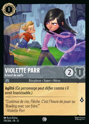 Violette Parr · À bout de nerfs