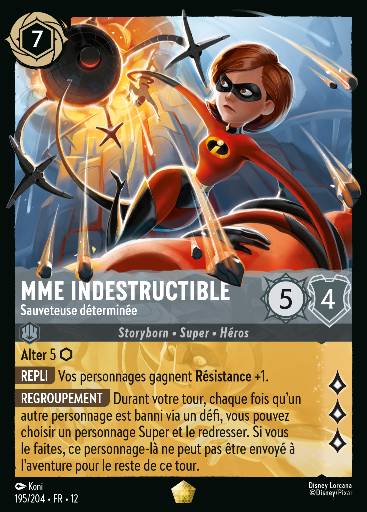 Mme Indestructible · Sauveteuse déterminée