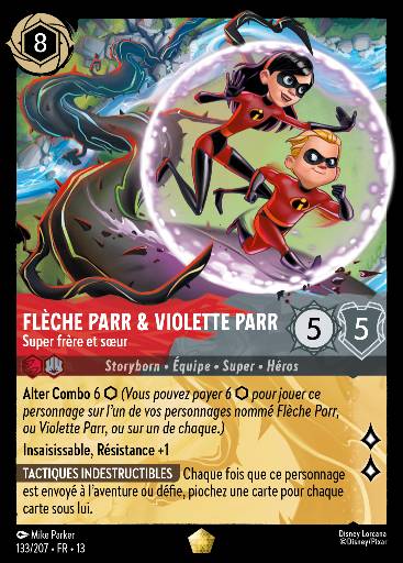 Flèche Parr & Violette Parr · Super frère et sœur