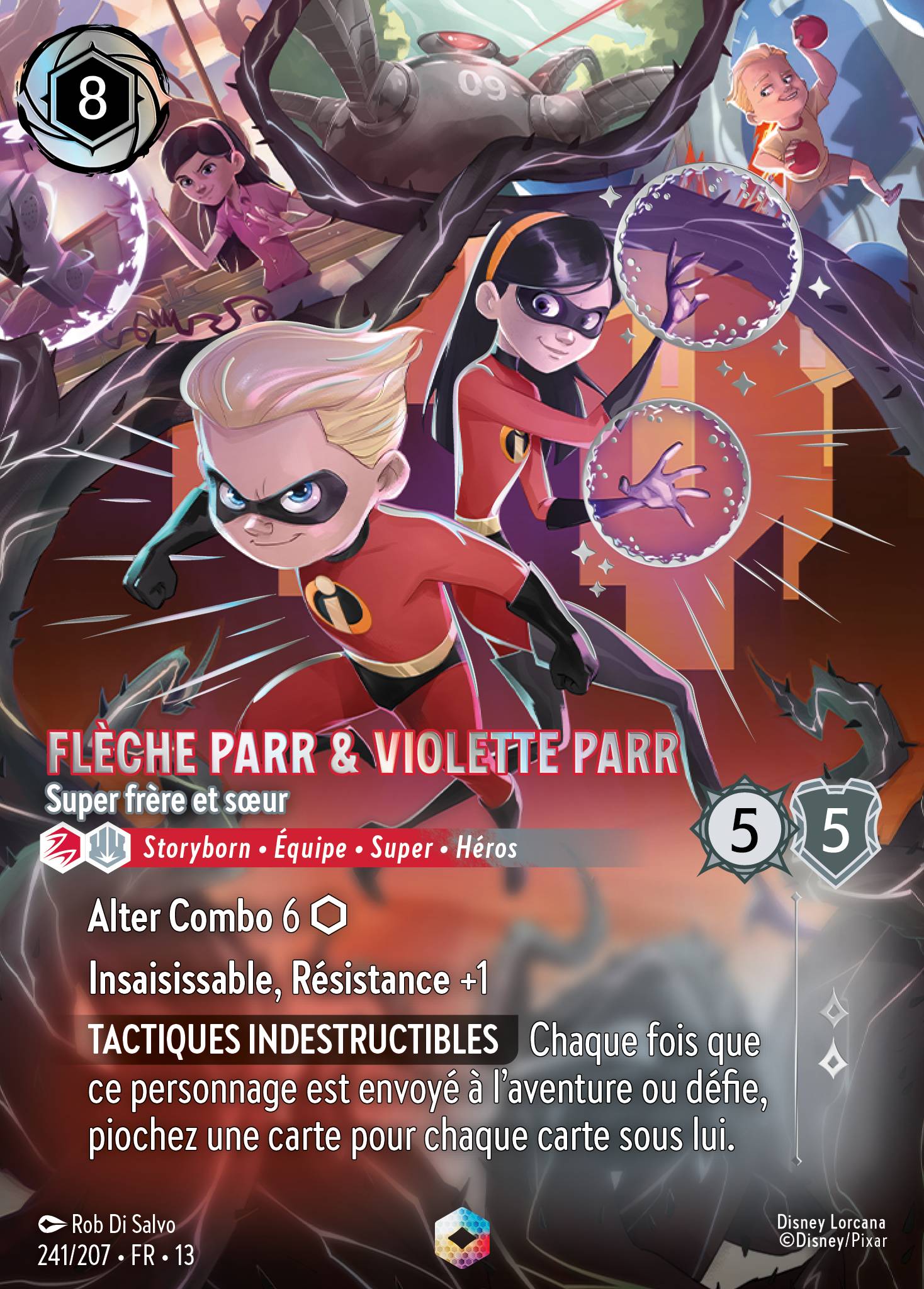 Flèche Parr & Violette Parr · Super frère et sœur