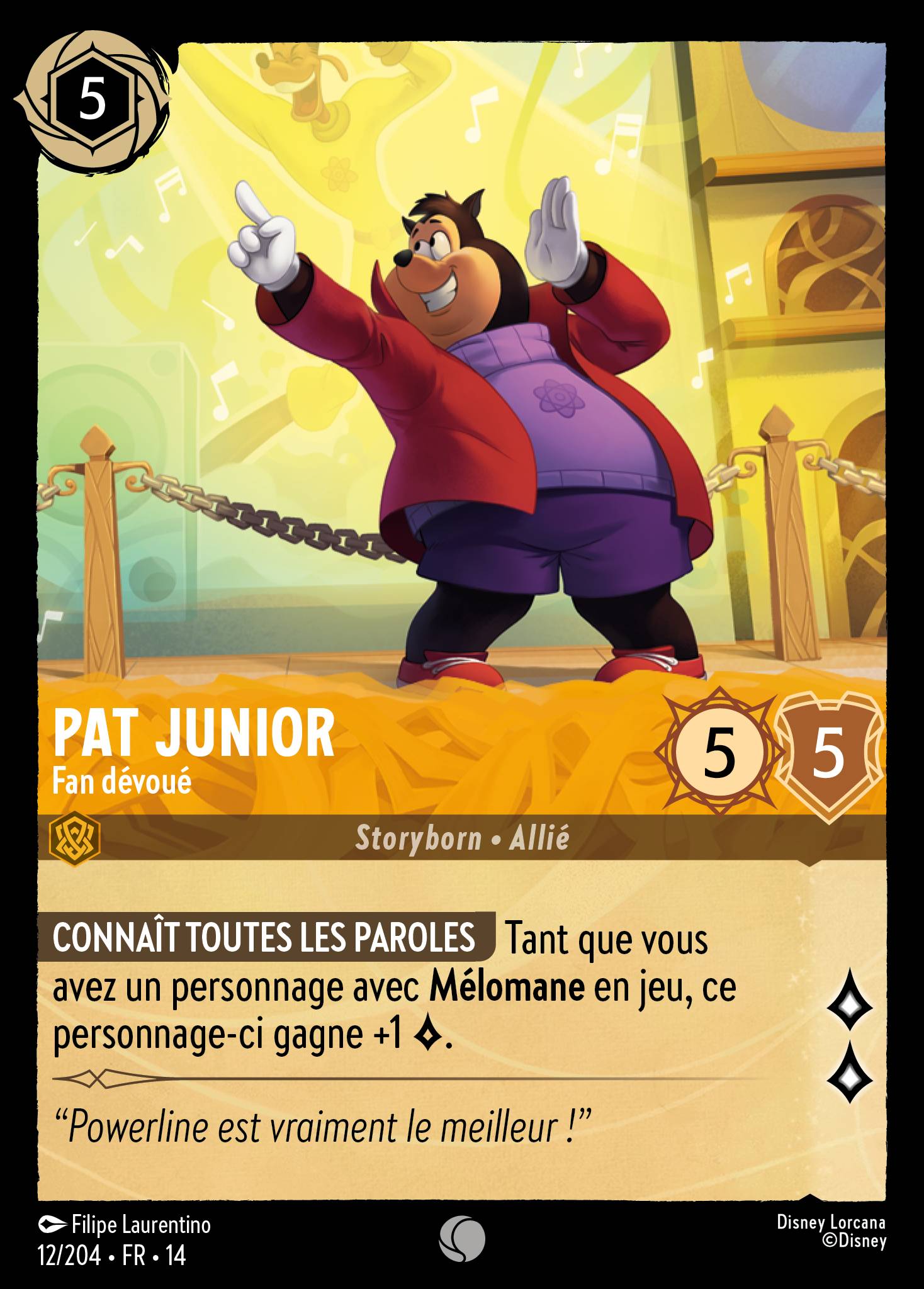 Pat Junior · Fan dévoué