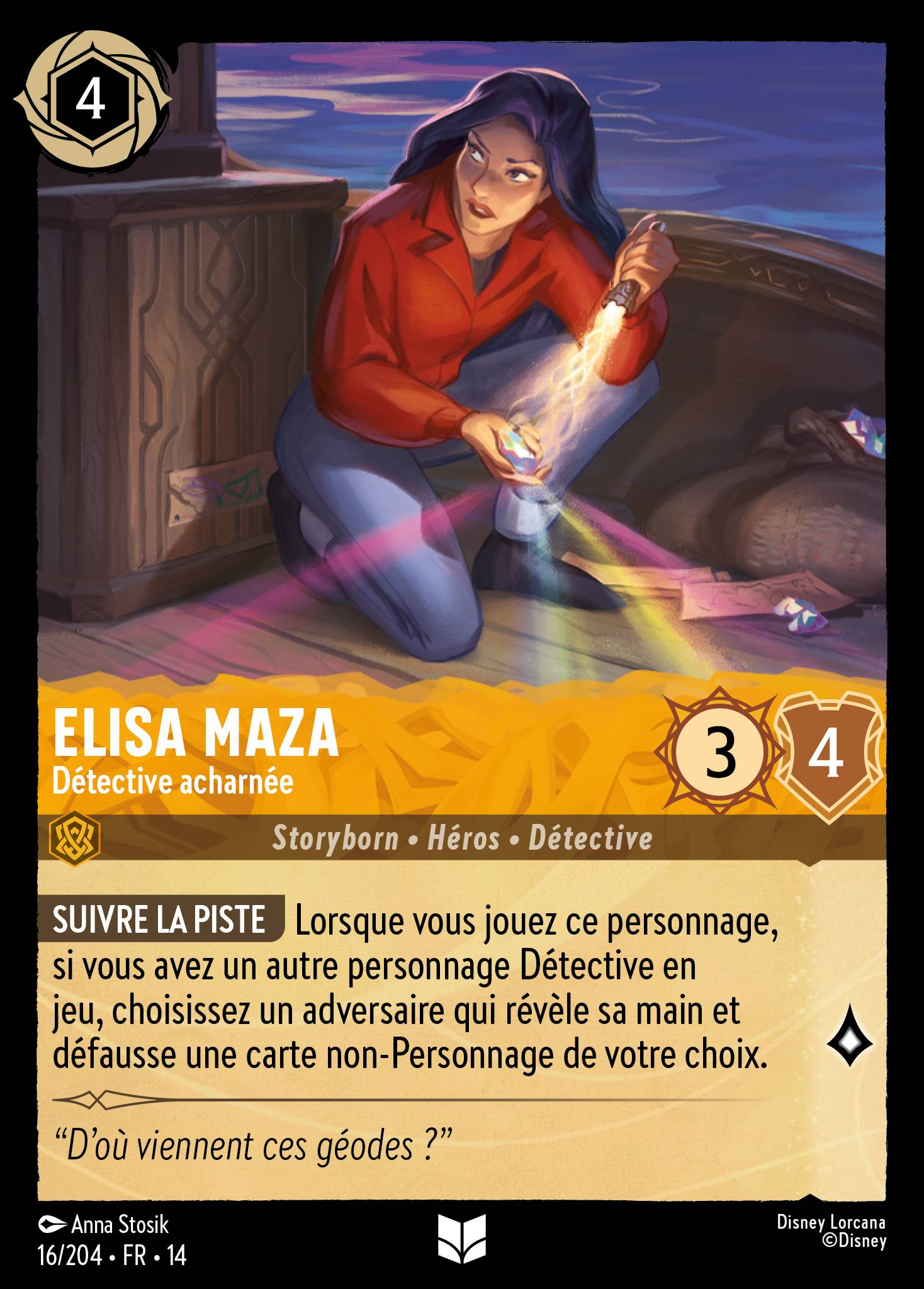 Elisa Maza · Détective acharnée