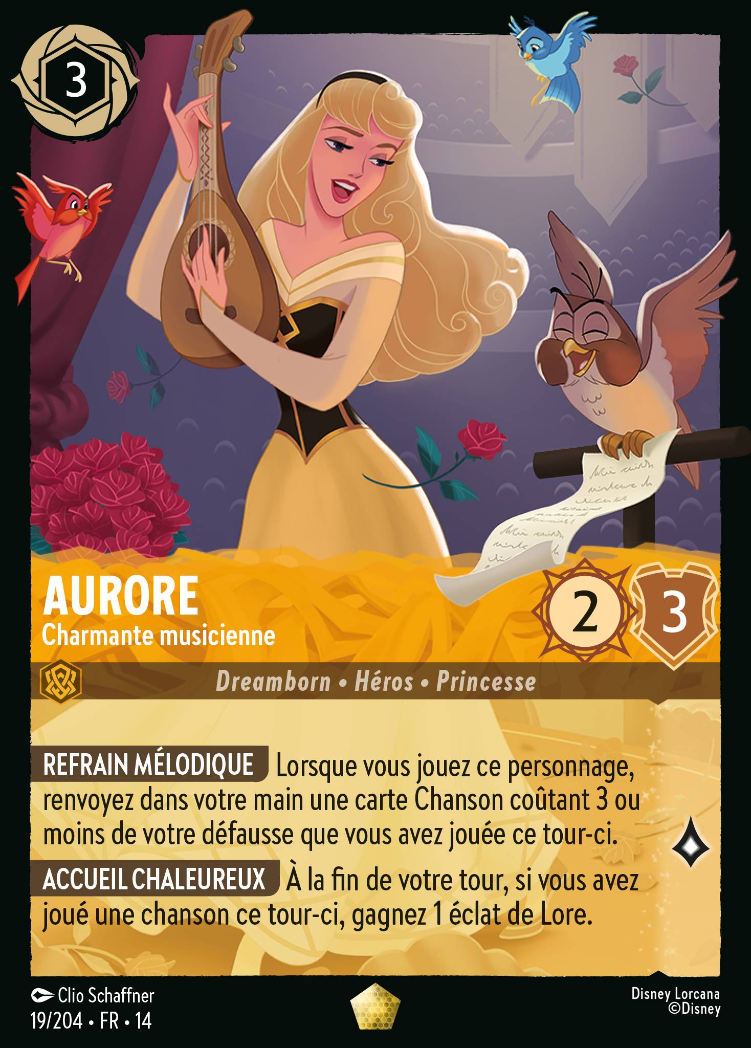 Aurore · Charmante musicienne