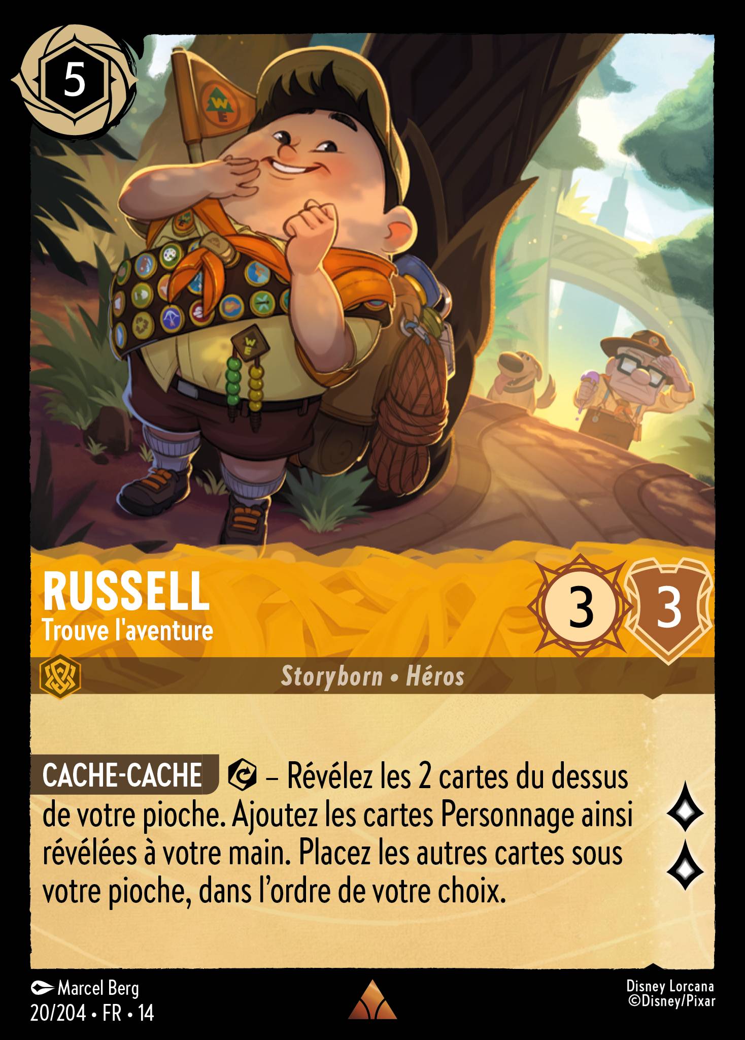 Russell · Trouve l'aventure