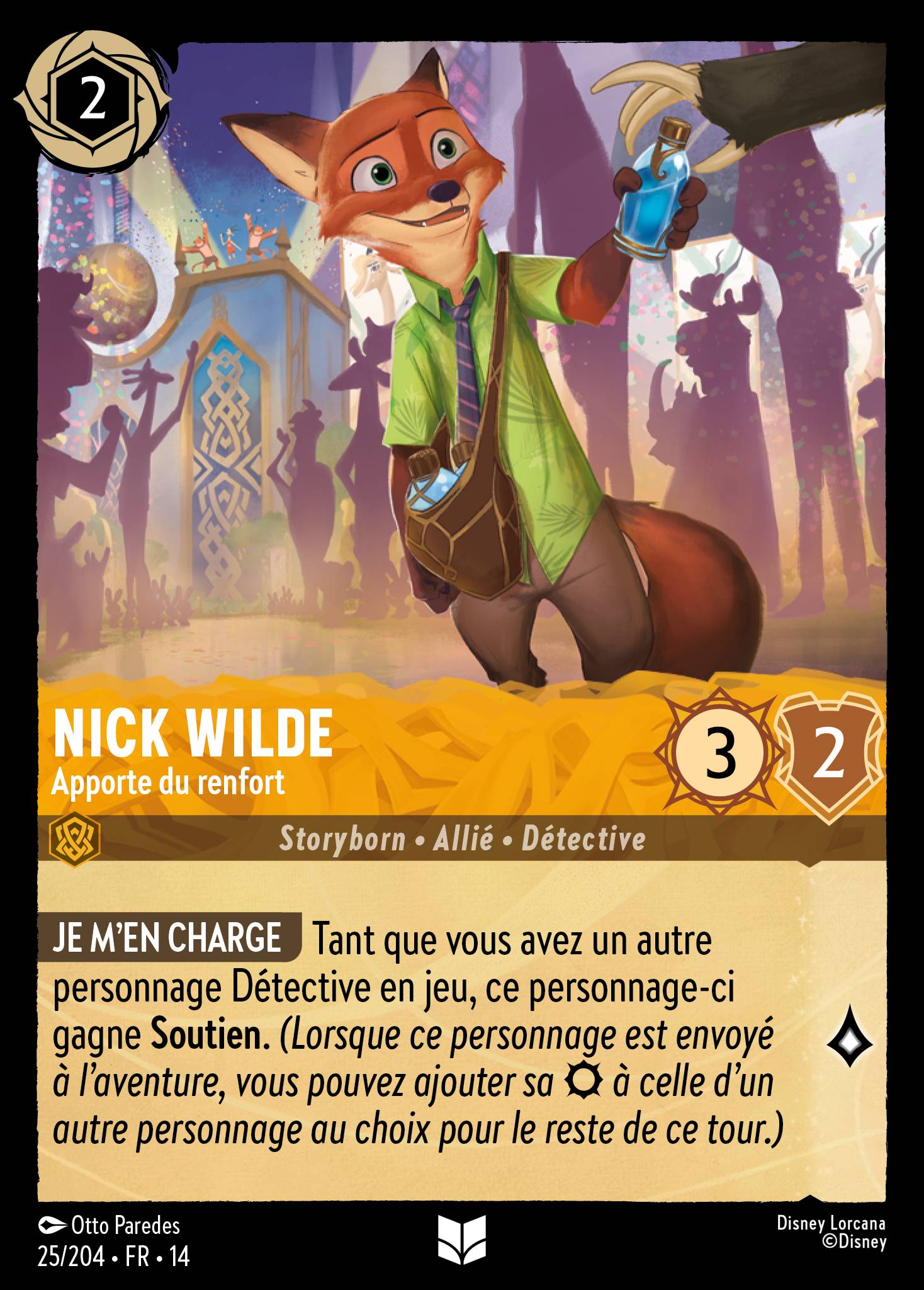 Nick Wilde · Apporte du renfort