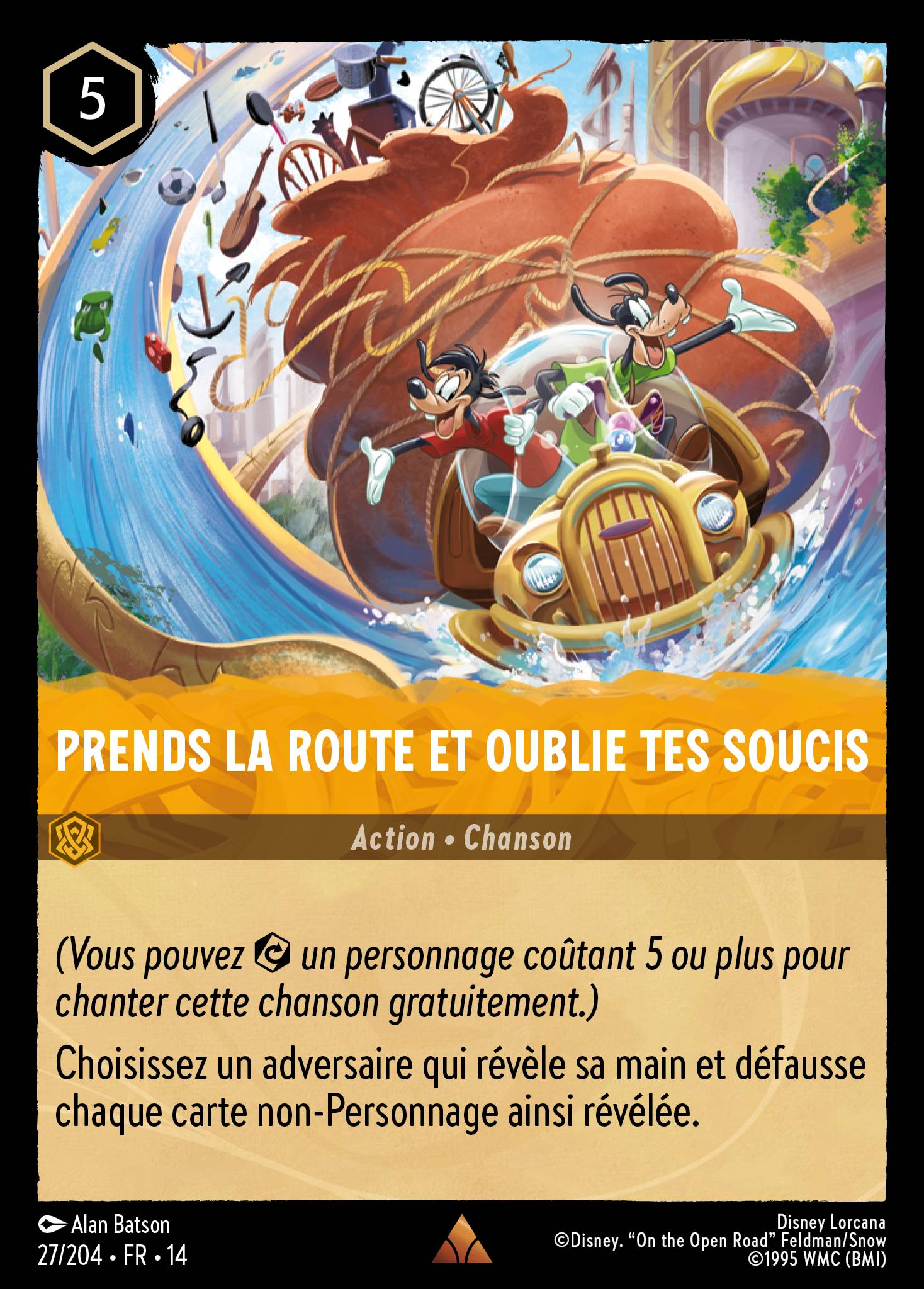 Prends la route et oublie tes soucis
