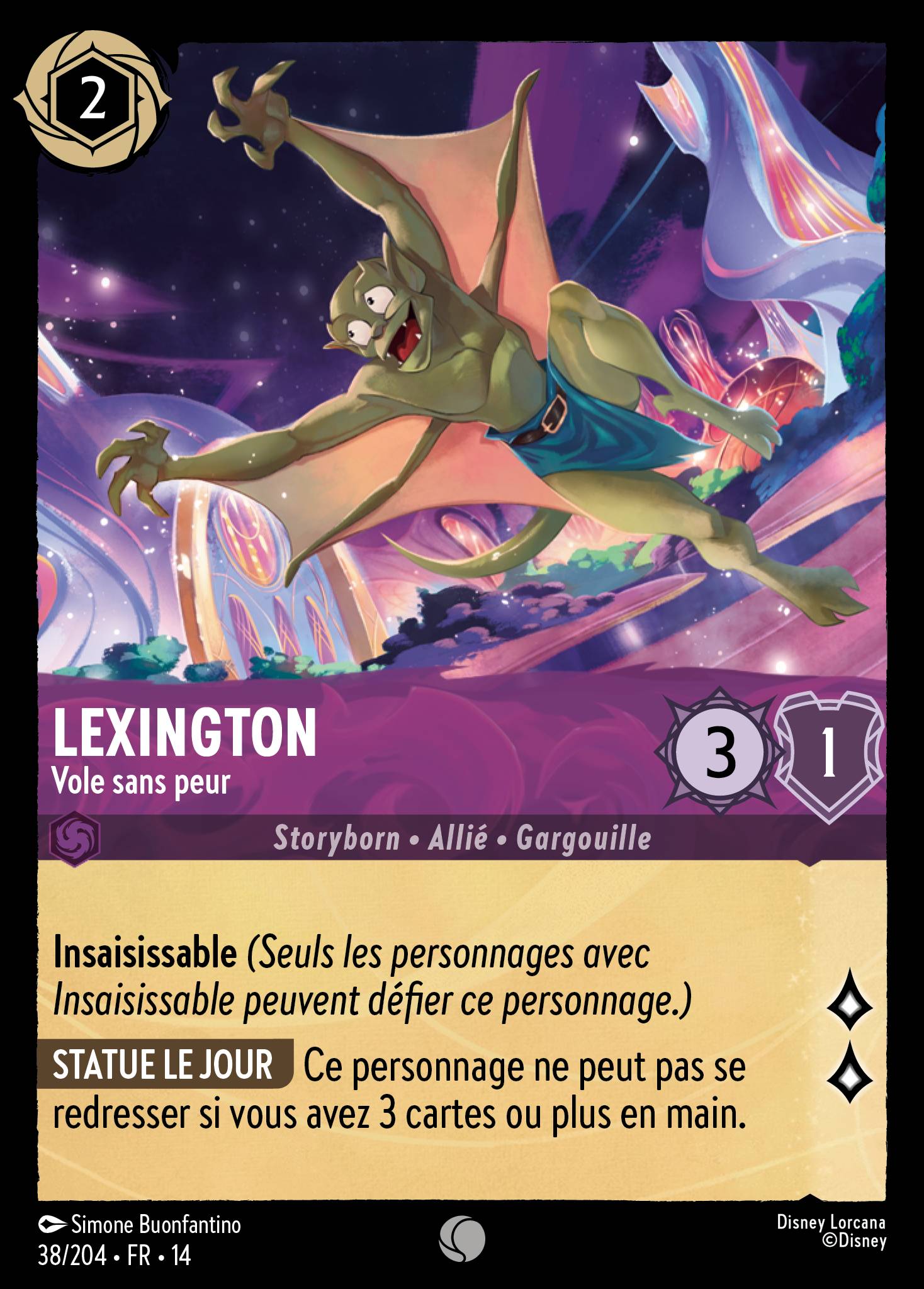 Lexington · Vole sans peur