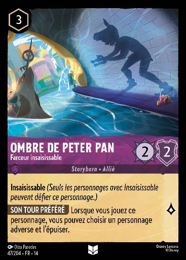 Ombre de Peter Pan